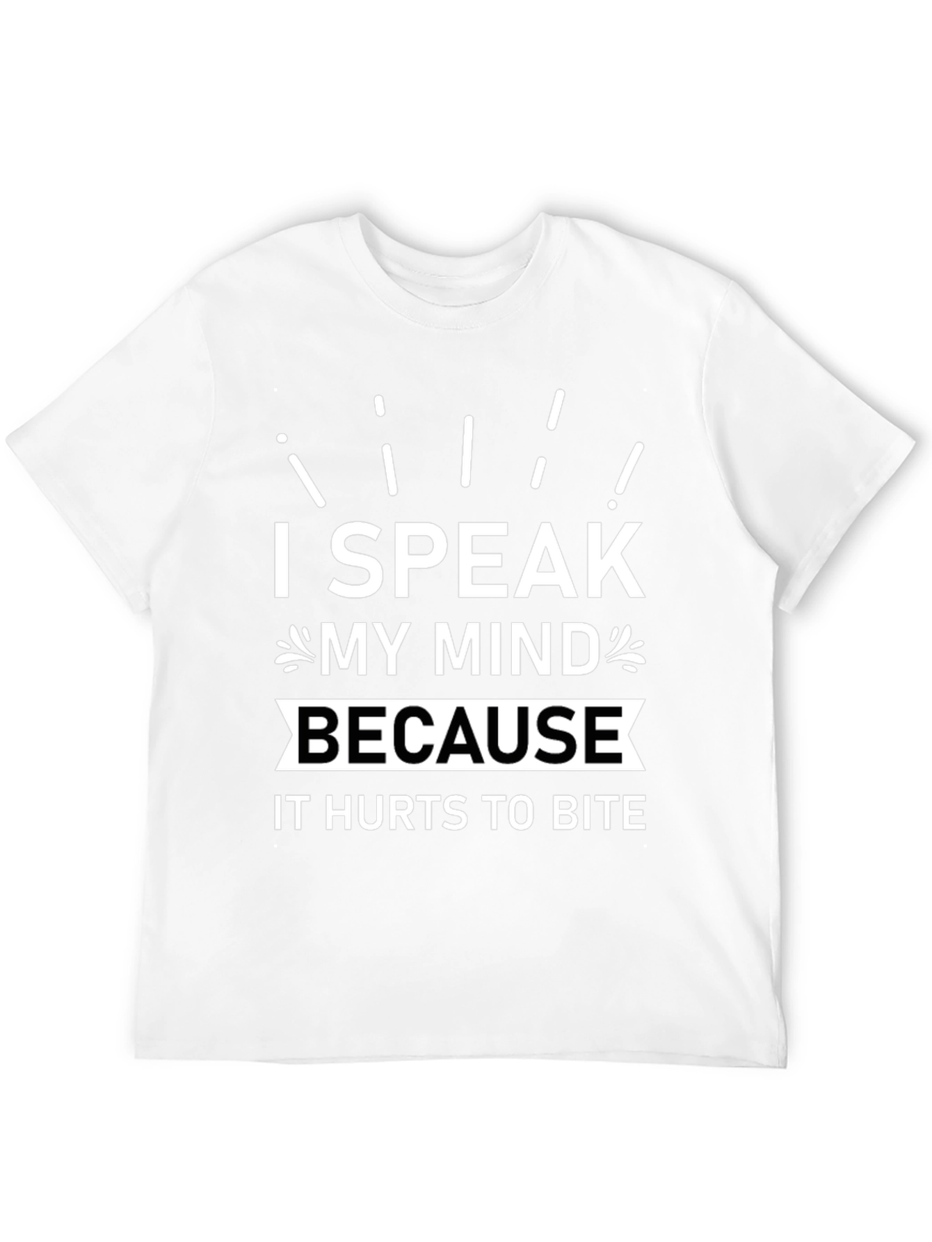 Black Speak My Mind Tee view 12