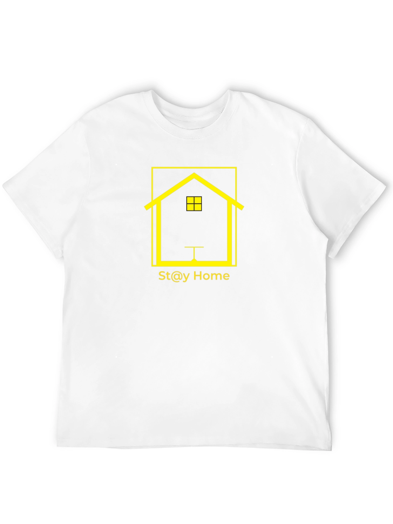 Black Stay Home Graphic T-Shirt - Black view 12