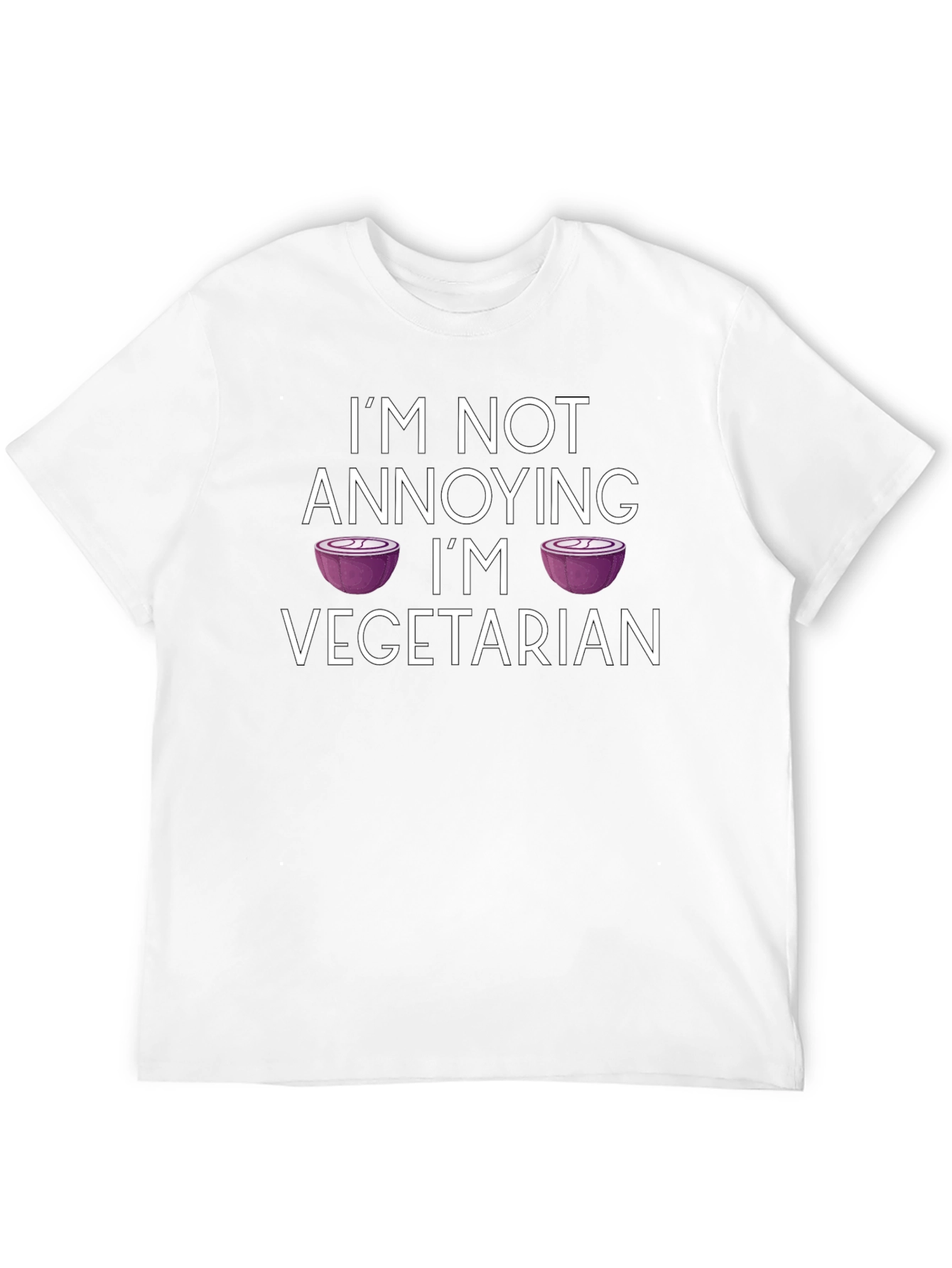 Black Funny Vegetarian Graphic Tee view 12