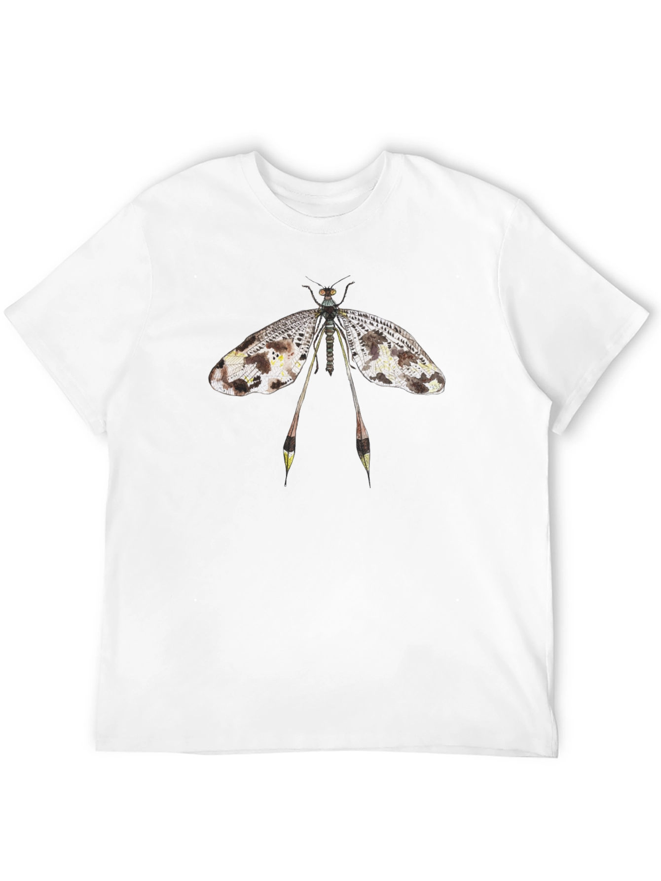 Black Dobsonfly Graphic Tee - Insect Lover T-Shirt view 12