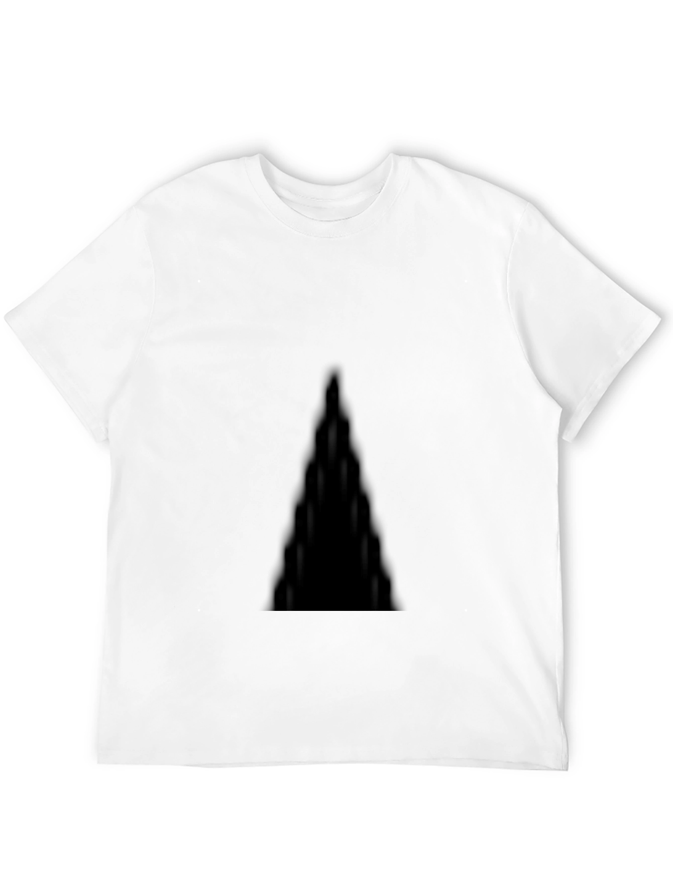 Black Men's Solid Black Crew Neck T-Shirt view 12