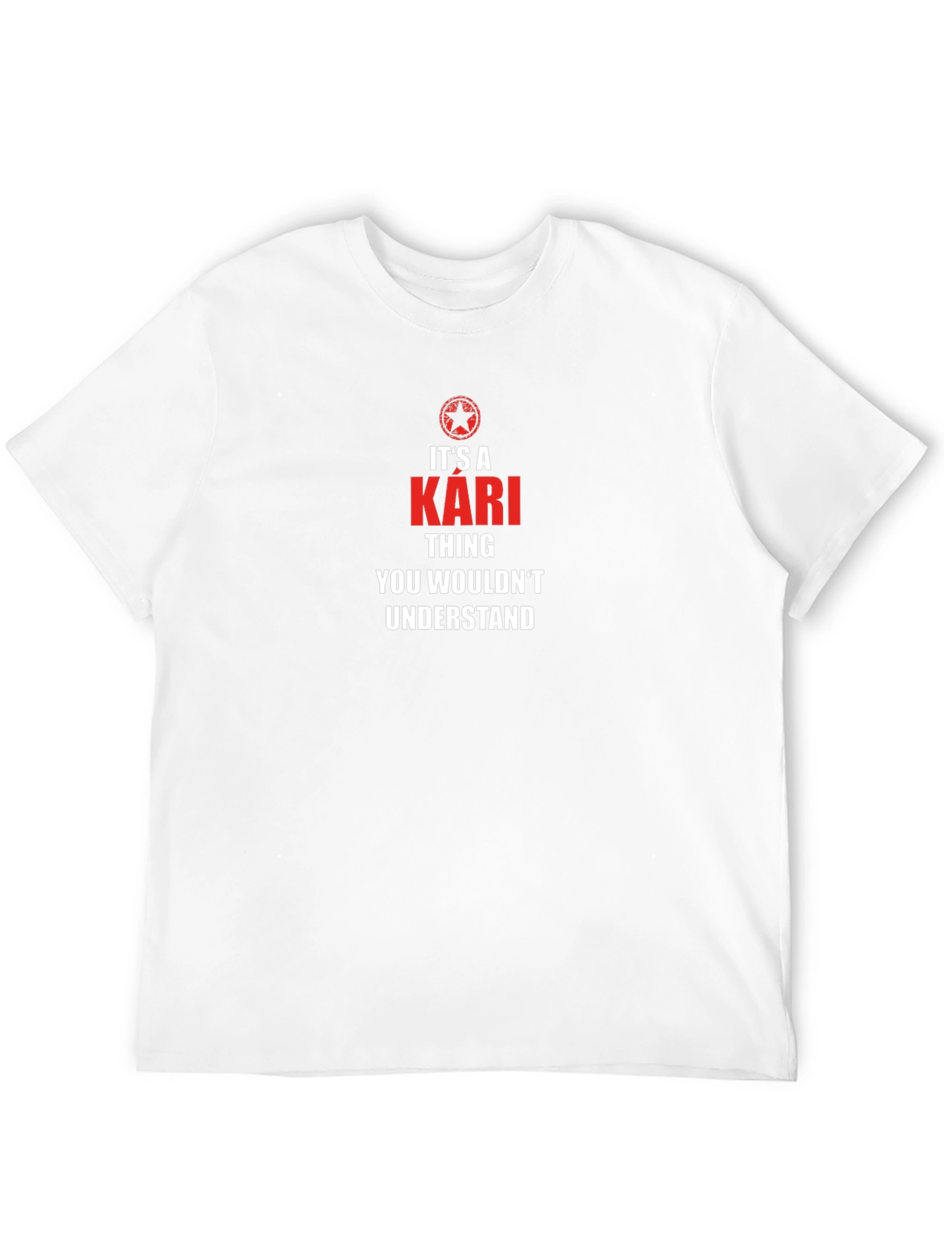 Black It's A Kari Thing T-Shirt view 12