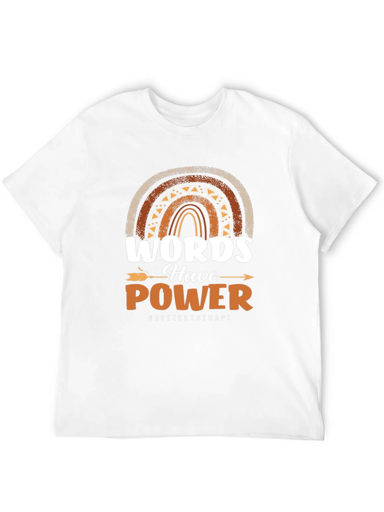 Black Words Have Power Speech Therapy T-Shirt view 12