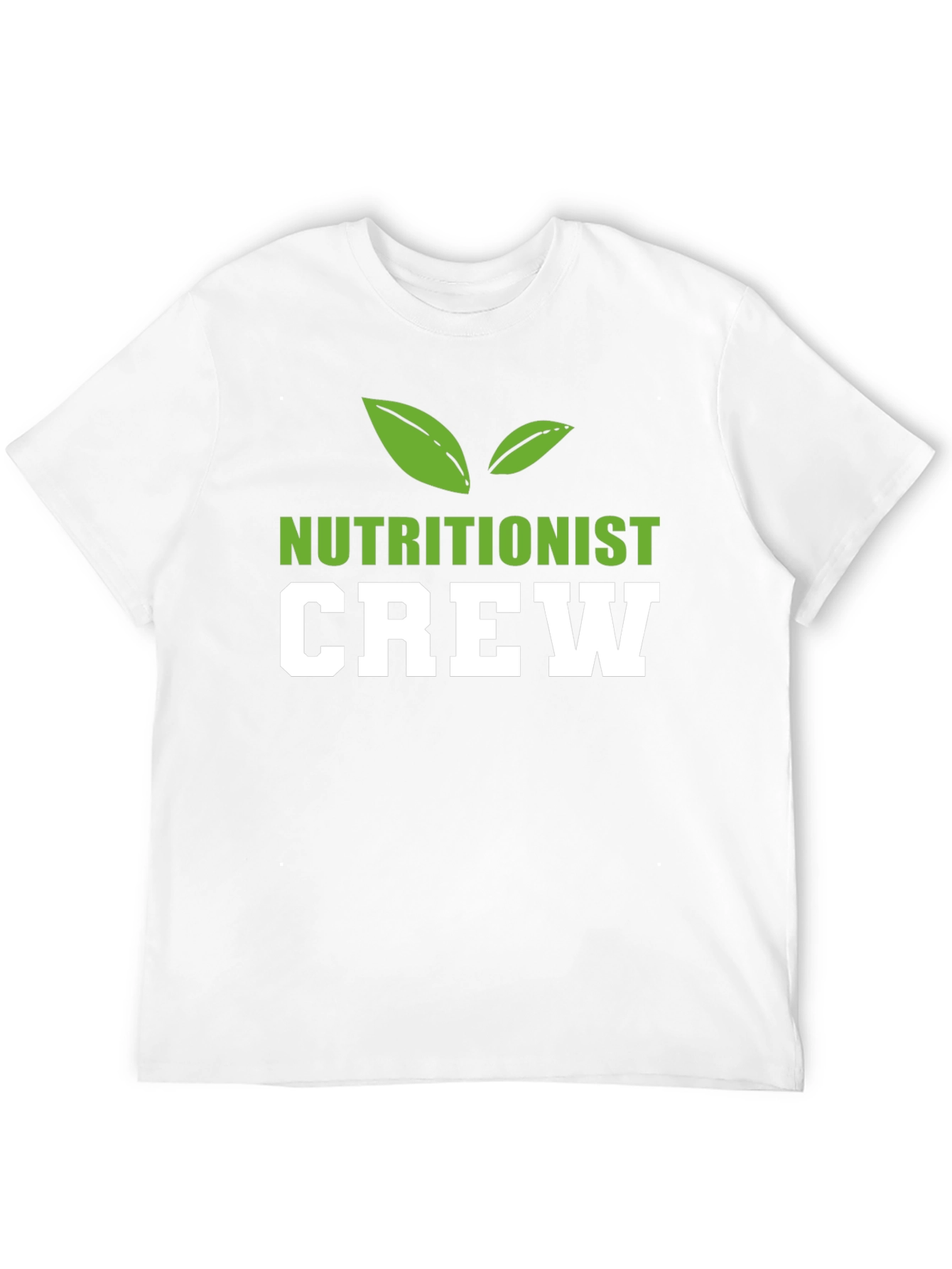 Black Nutritionist Crew T-Shirt, Black, Cotton Blend view 12