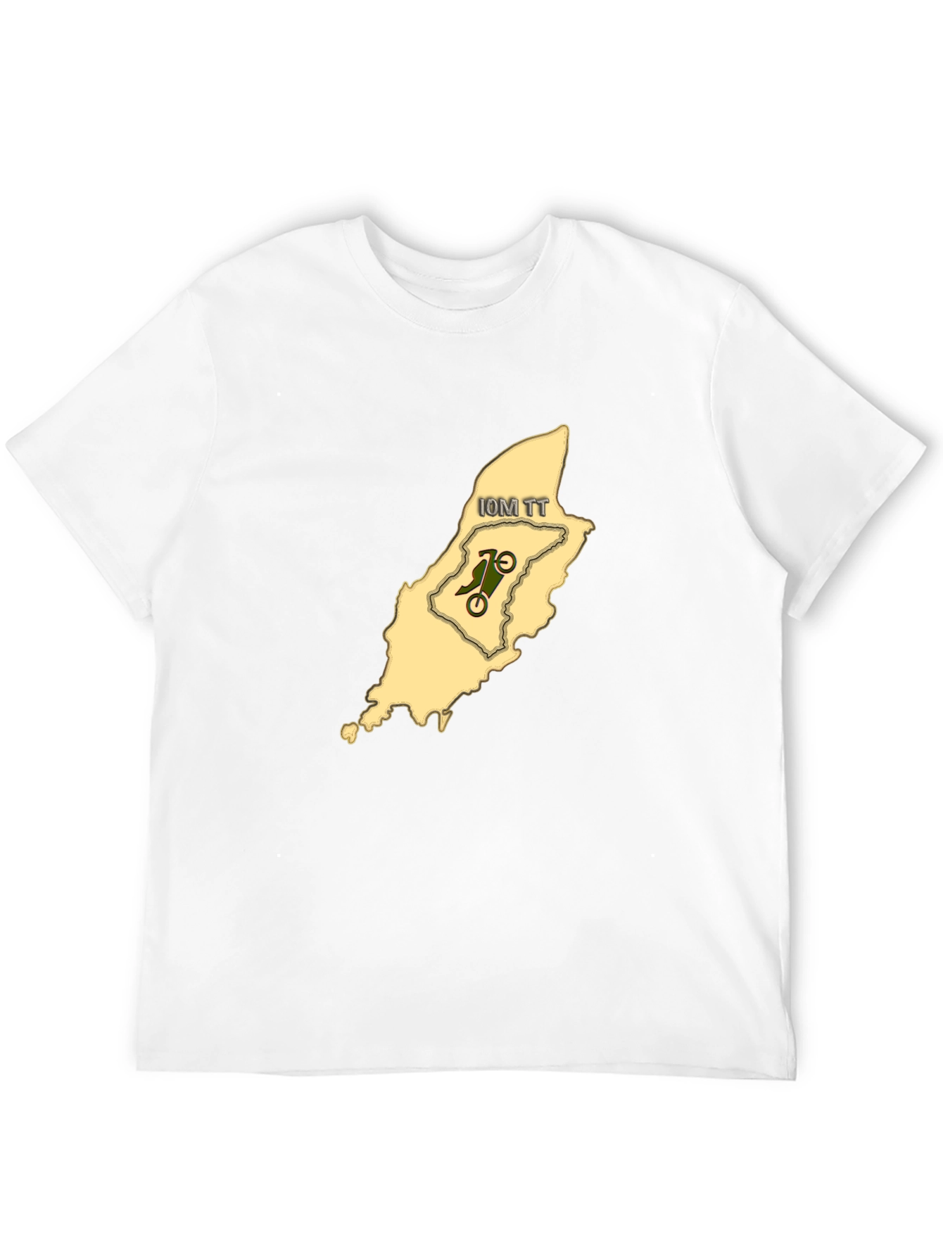 Black Isle of Man TT Black T-Shirt - Motorcycle Racing view 12