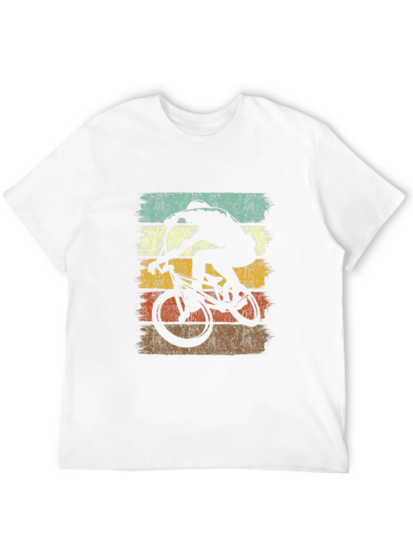 Black Vintage BMX Rider T-Shirt view 12