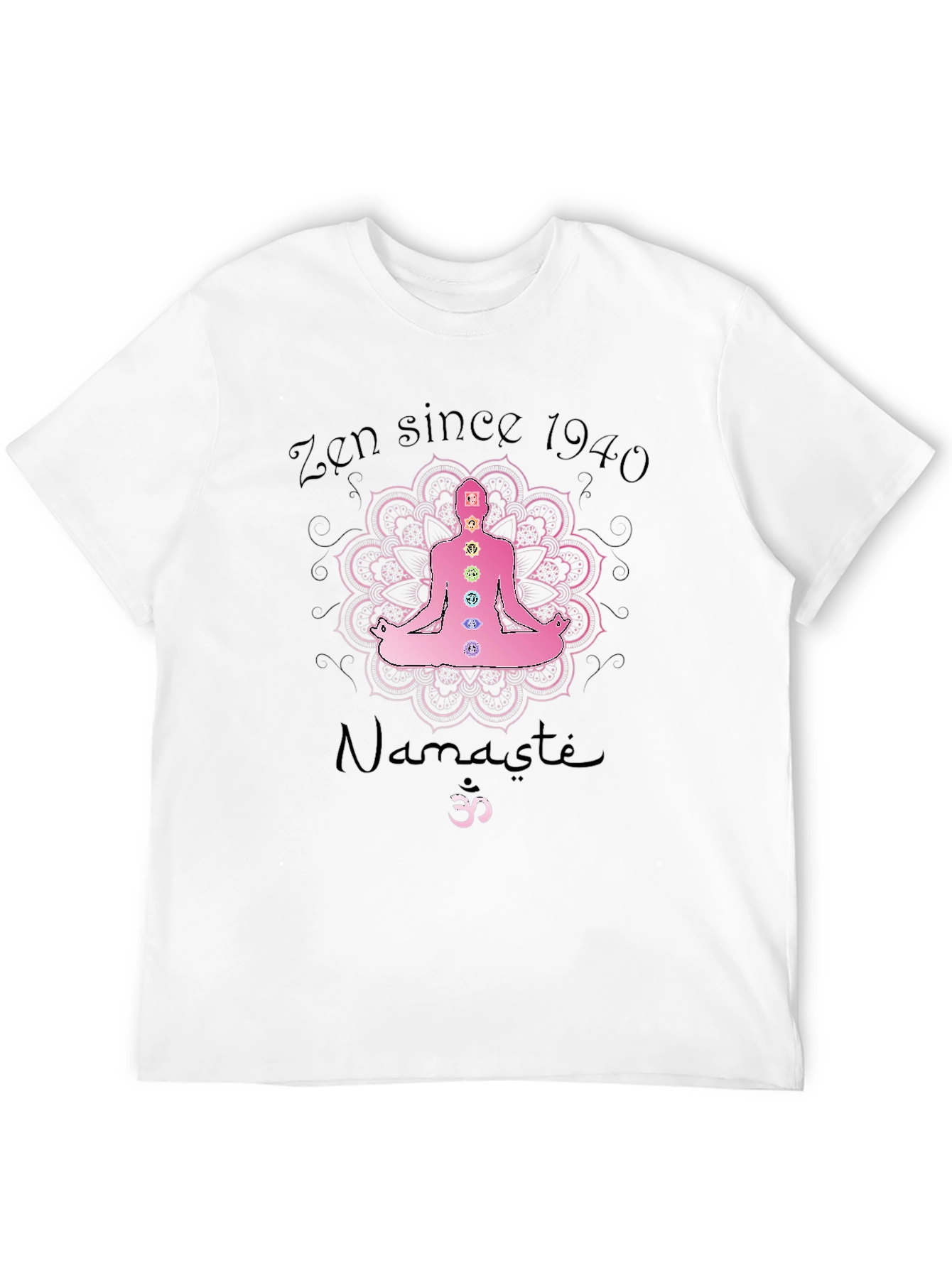 Zen Since 1940 Black Yoga T-Shirt - 12