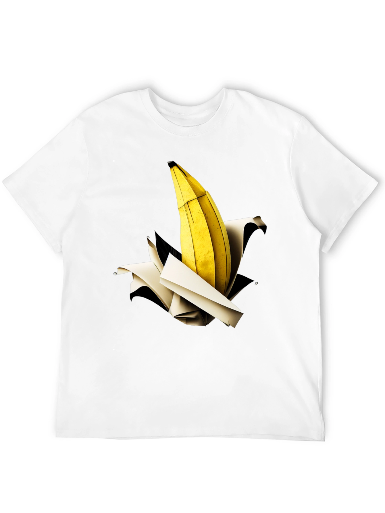 Black Banana Explosion Graphic Tee - Unique Print view 12