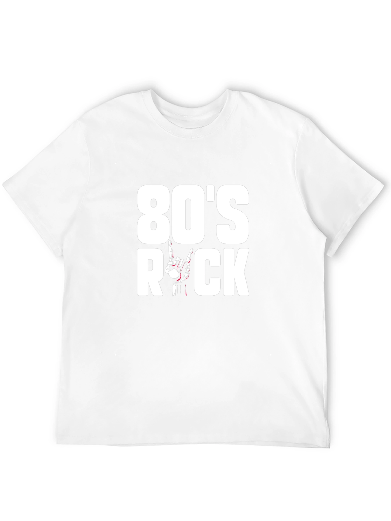 Black 80's Rock Graphic T-Shirt - Classic Rock Style view 12