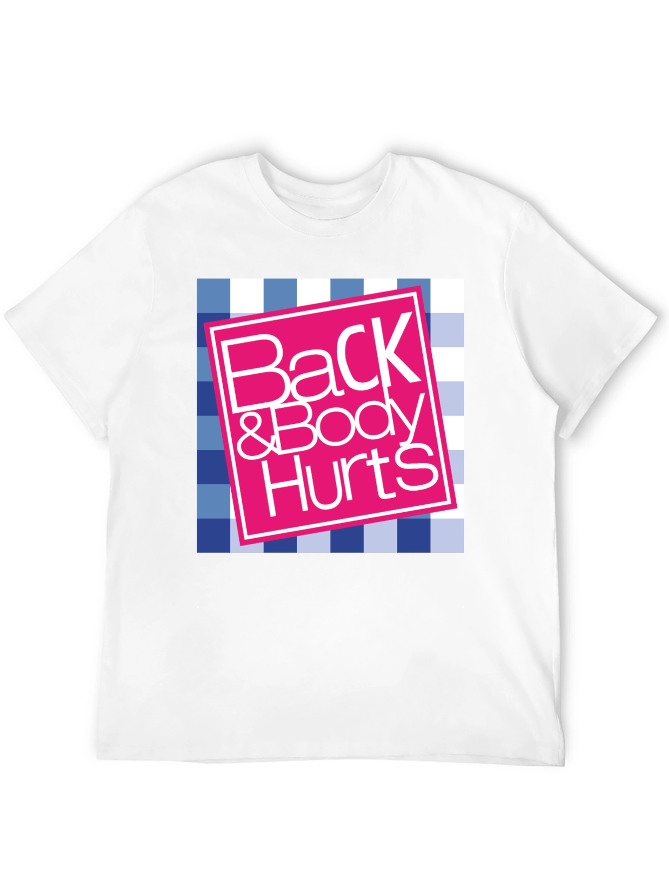Black Back & Body Hurts Graphic Tee view 12