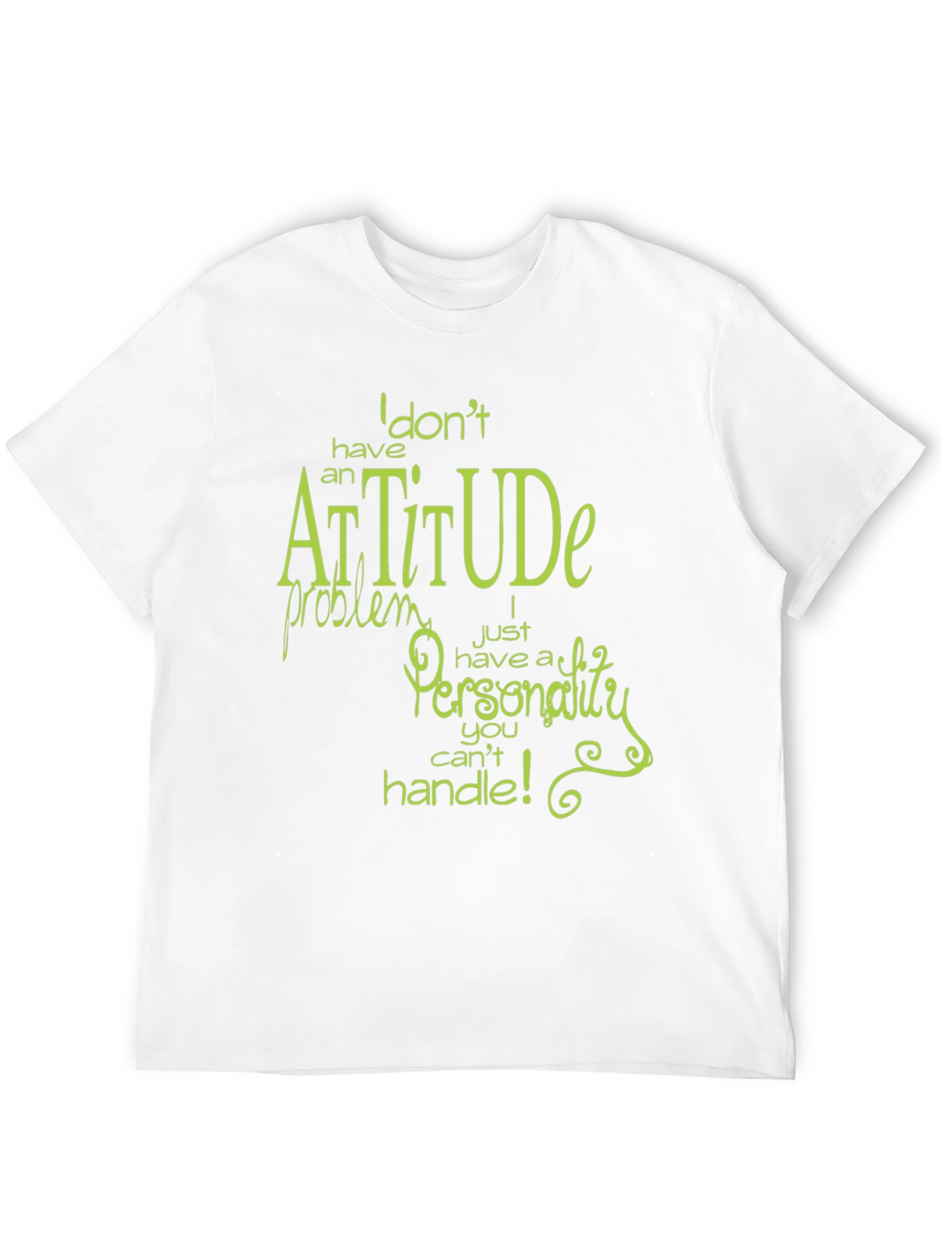 Black Sarcastic Attitude Funny Graphic Tee view 12