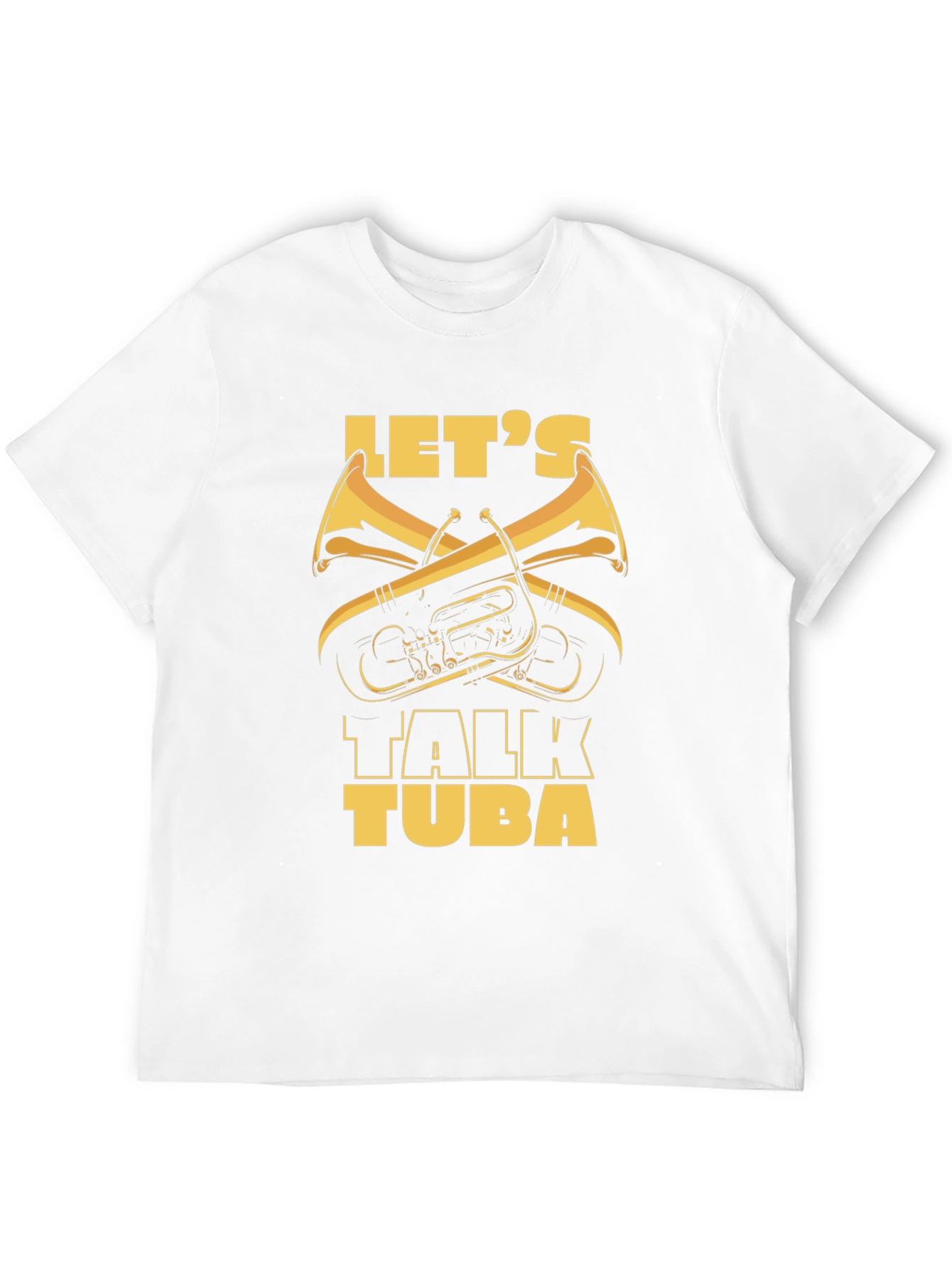 Black Let's Talk Tuba Graphic Tee view 12