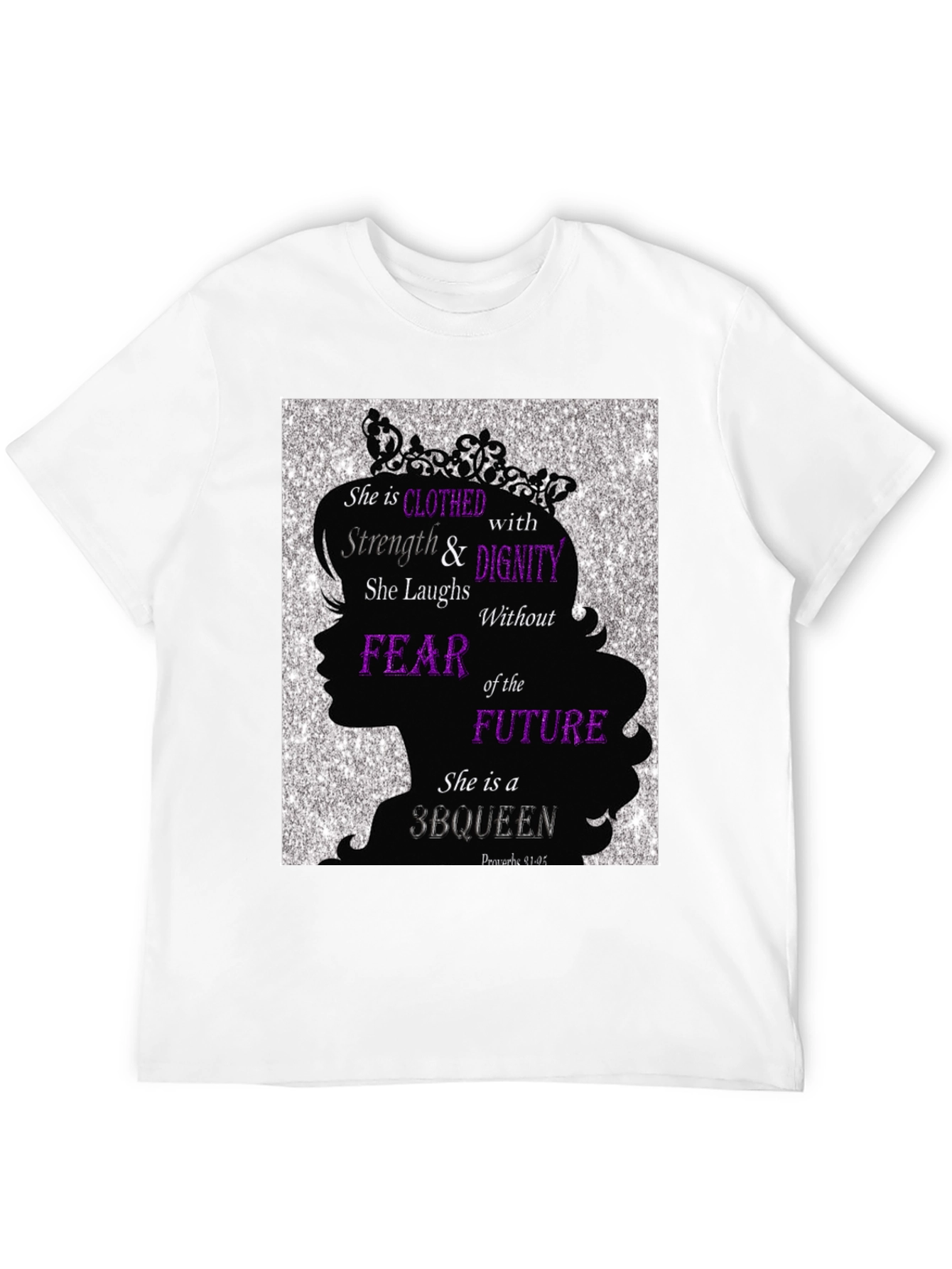 Black Empowered Woman T-Shirt: Strength & Dignity view 12
