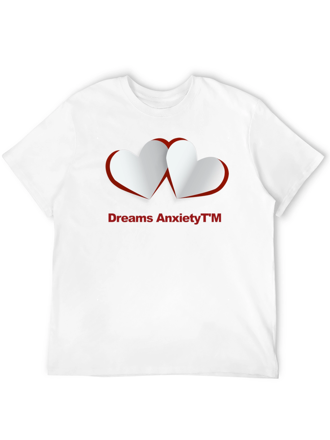 Black Dreams Anxiety Tee - Black Graphic T-Shirt view 12