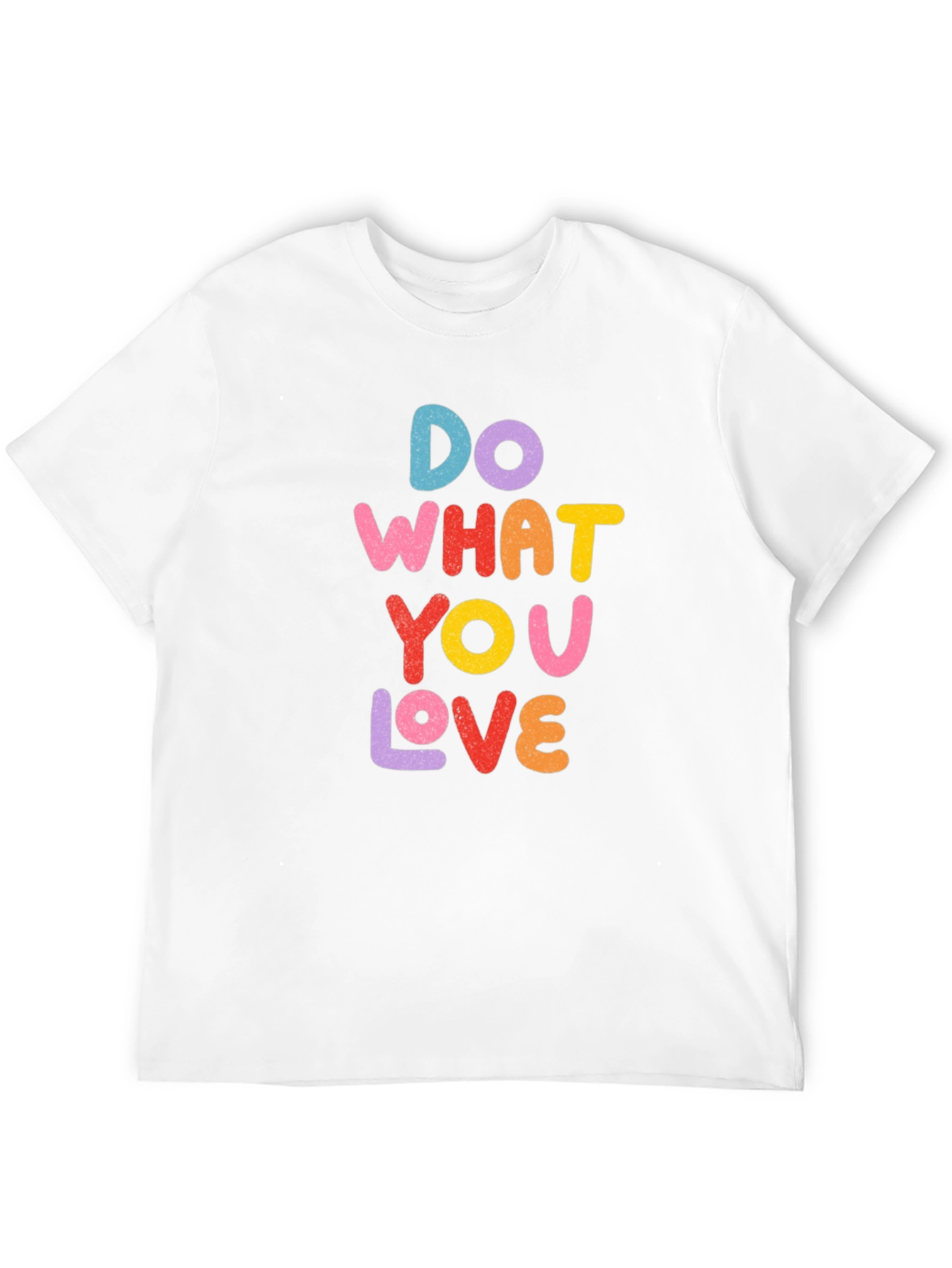 Black Do What You Love Graphic Tee - Black Unisex T-Shirt view 12