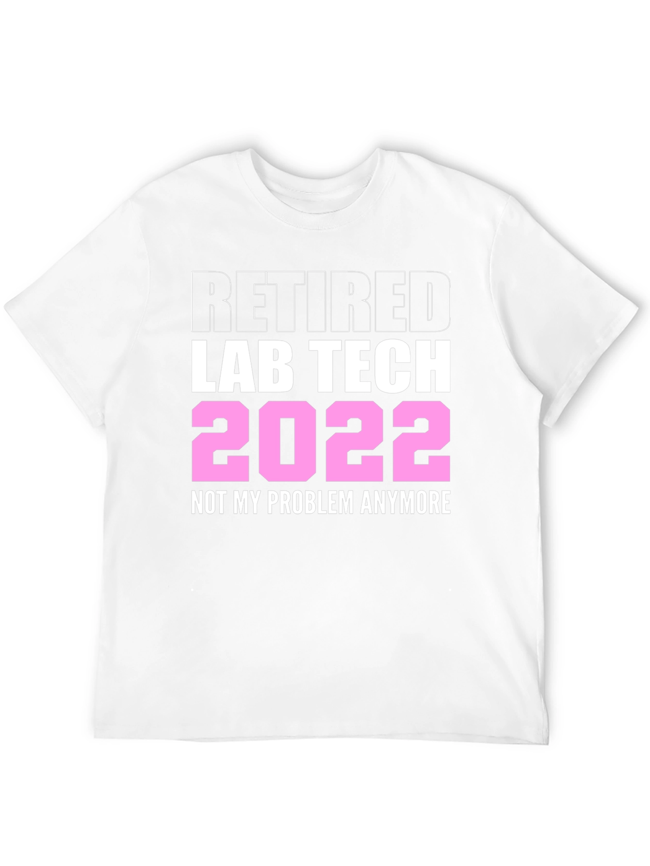 Black Retired Lab Tech 2022 T-Shirt view 12