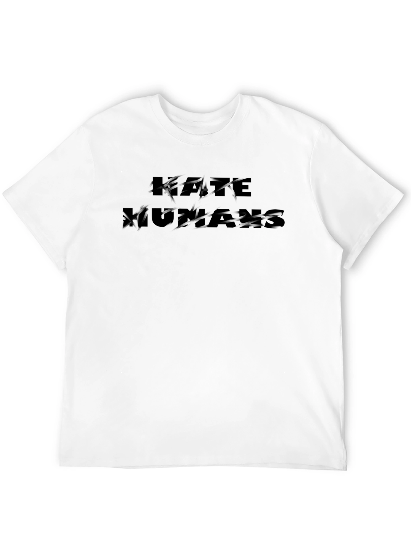 Black KATE HUMANS Black Graphic Tee - Stylish & Unique view 12