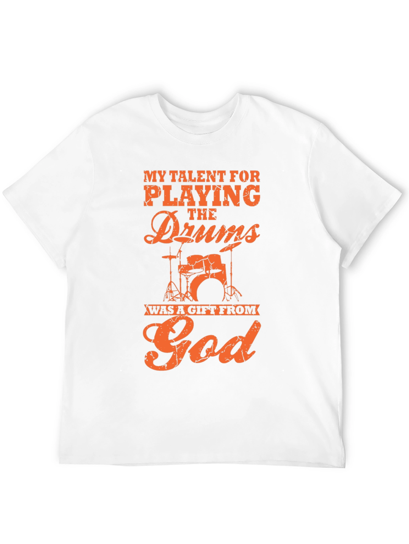 Black Drummer God Gift Tee view 12