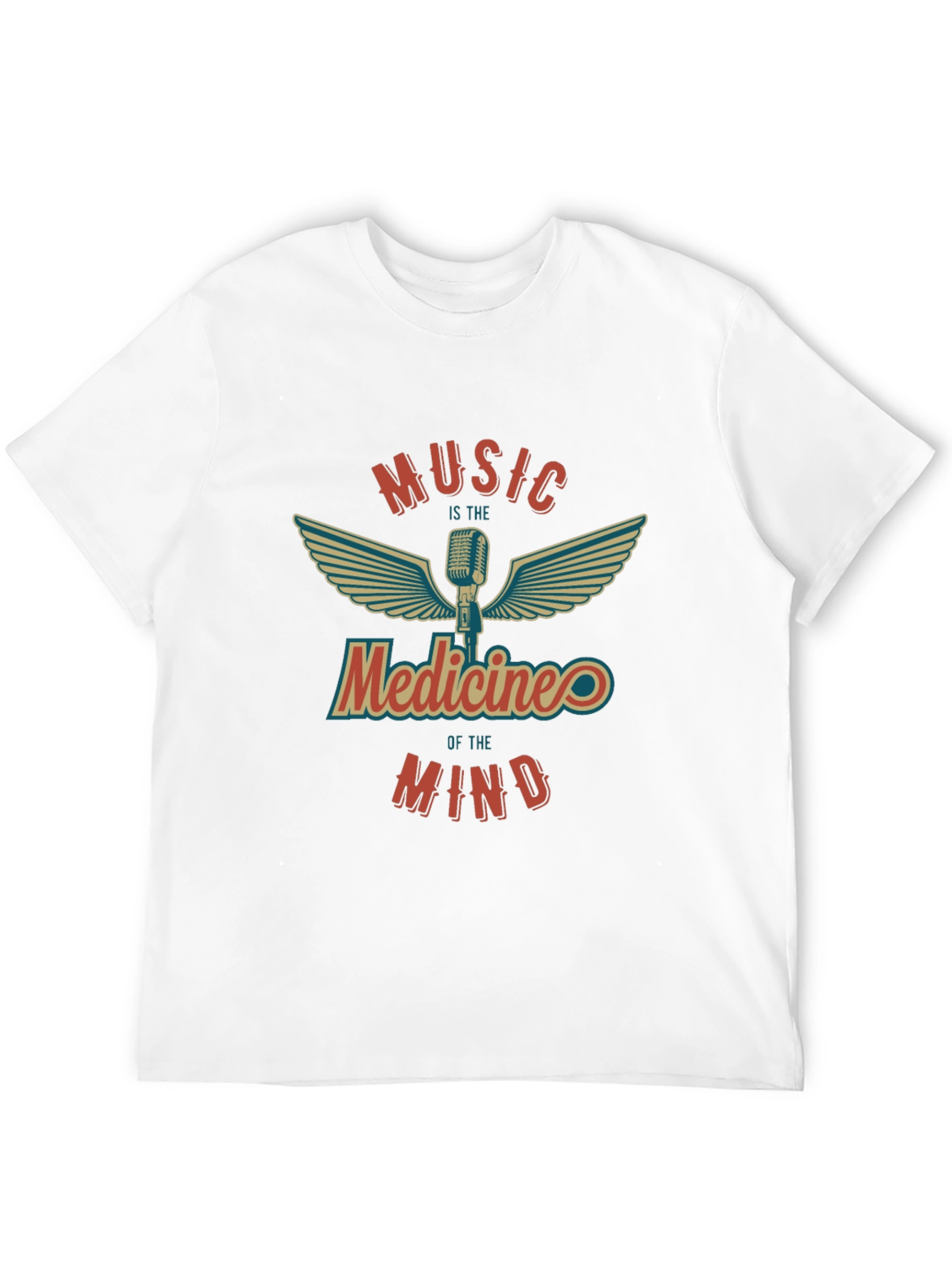 Black Music is Medicine T-Shirt - Vintage Style view 12