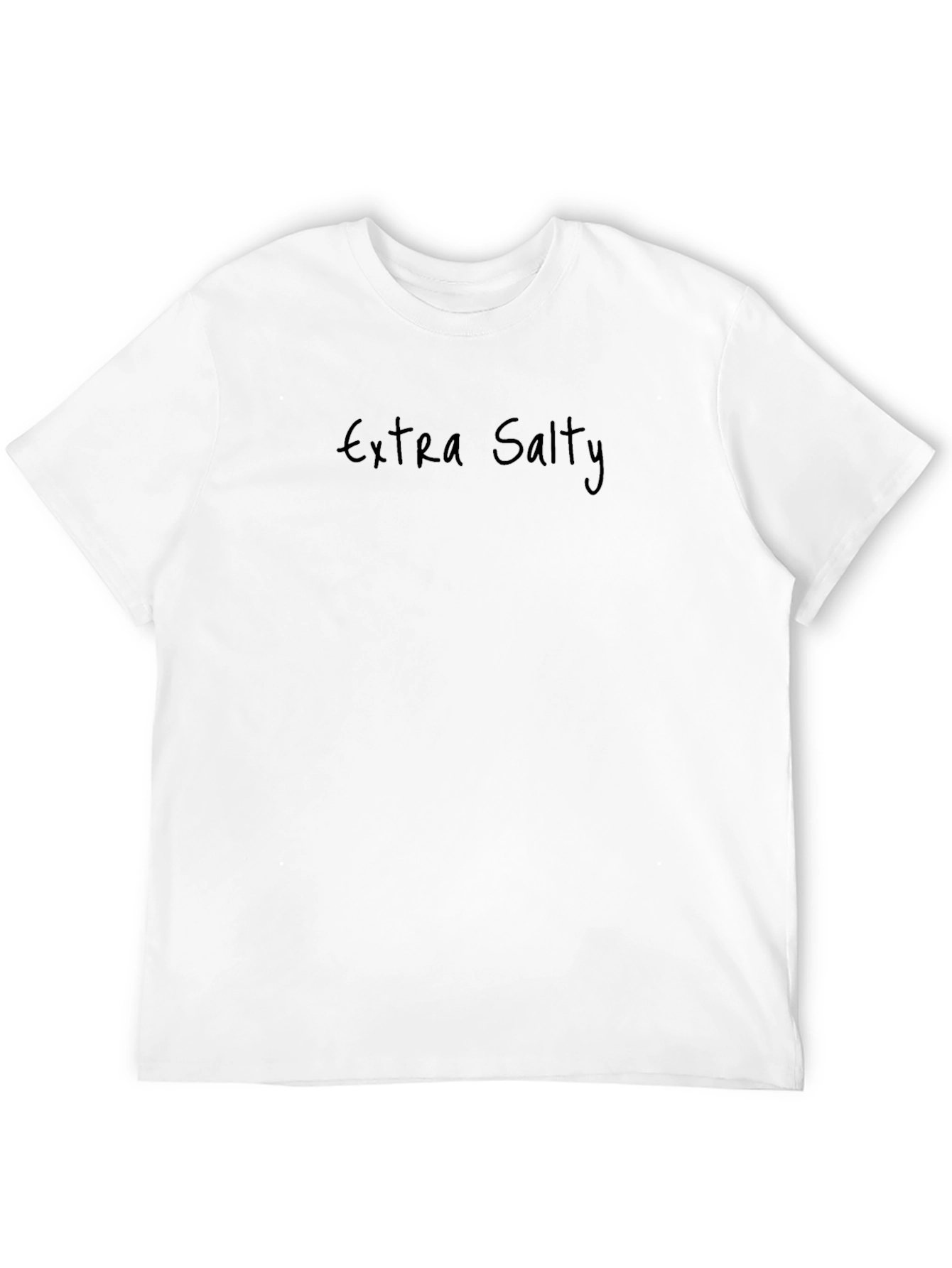 Black Extra Salty Black T-Shirt view 12
