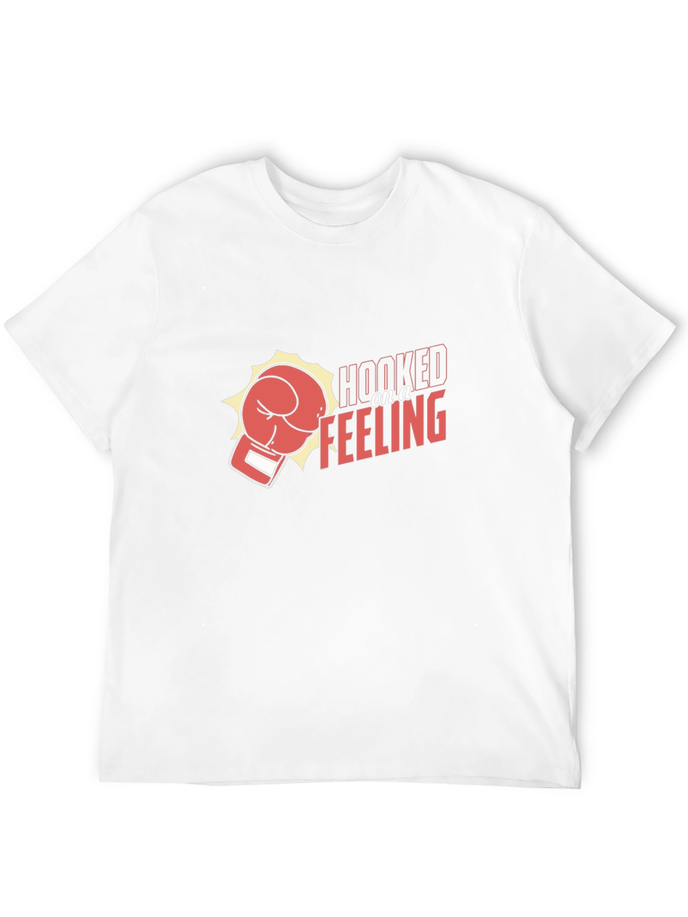 Black Hooked On a Feeling Boxing Glove Graphic Tee view 12