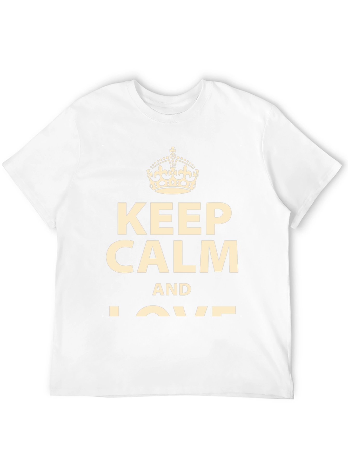 Black Keep Calm T-Shirt - Stylish Graphic Tee view 12
