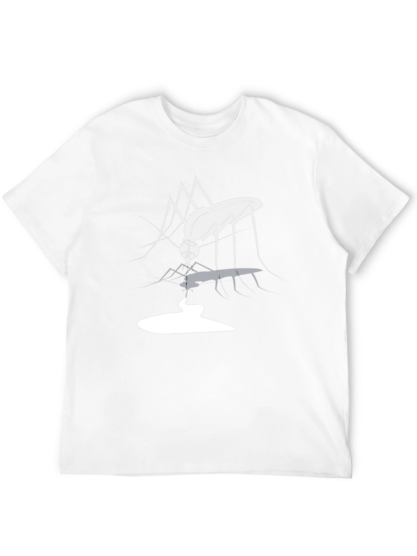 Black Mosquito Graphic T-Shirt - Men's Black Tee view 12