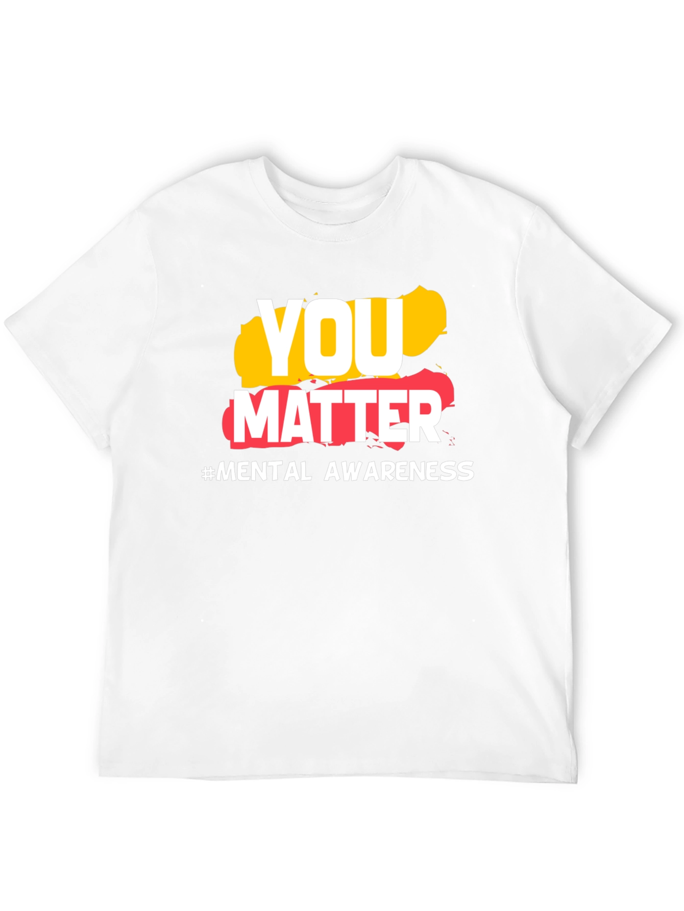 Black You Matter Mental Health Awareness T-Shirt view 12
