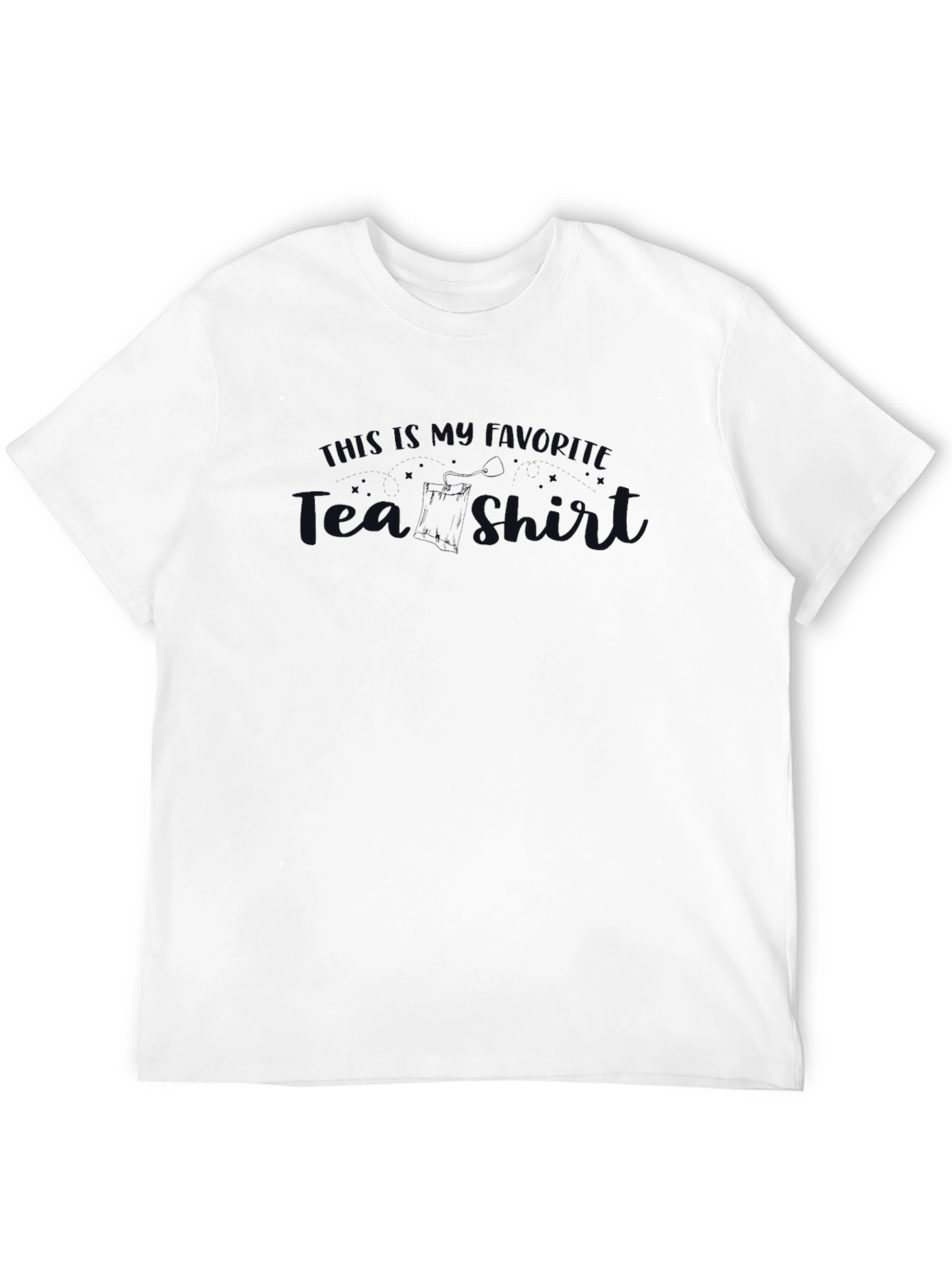 Black This is My Drinking Tea Shirt - Graphic Tee view 12