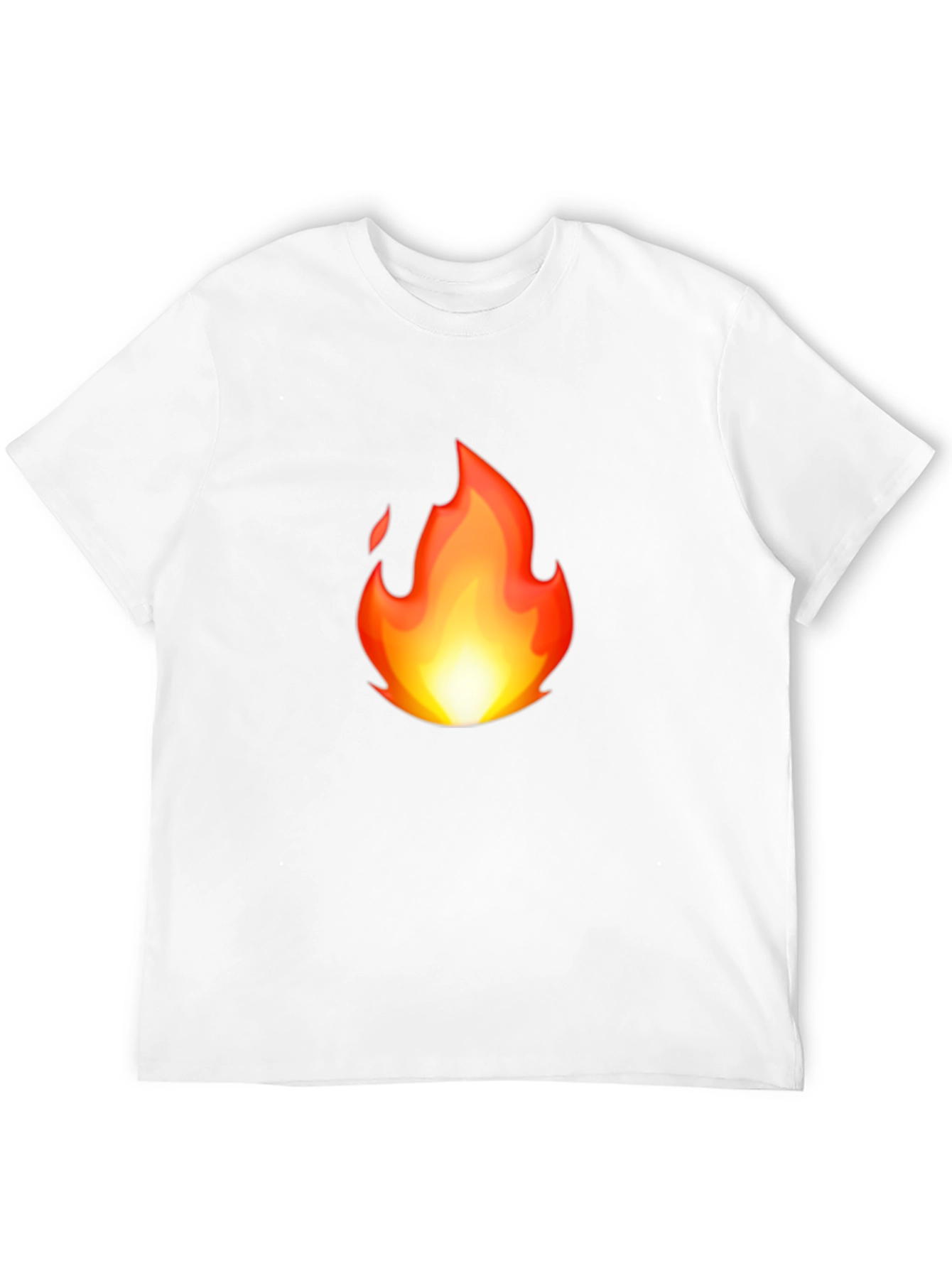 Black Fiery Black T-Shirt - Bold Graphic Tee view 12