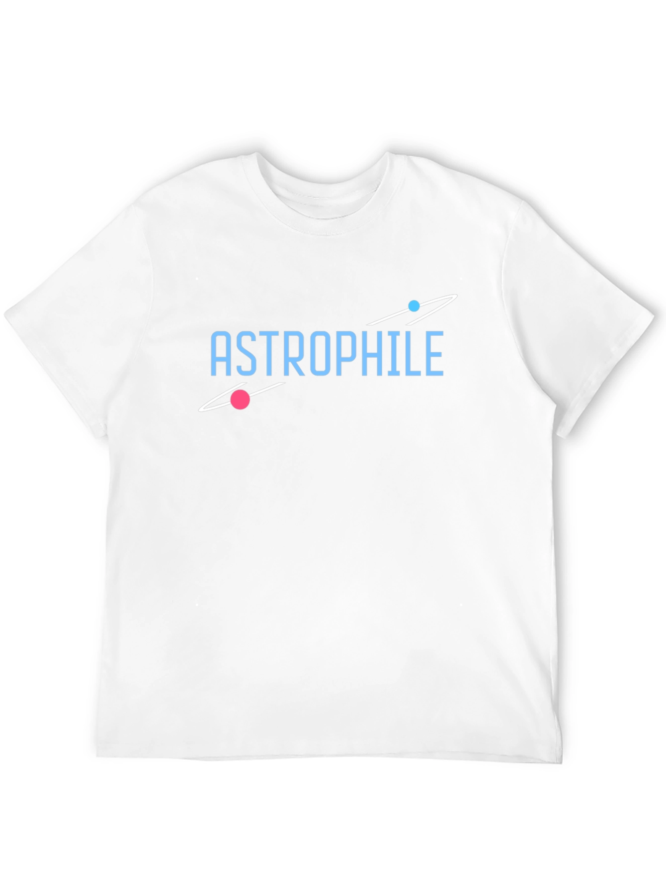 Black Astrophile Graphic Tee - Space Lover T-Shirt view 12