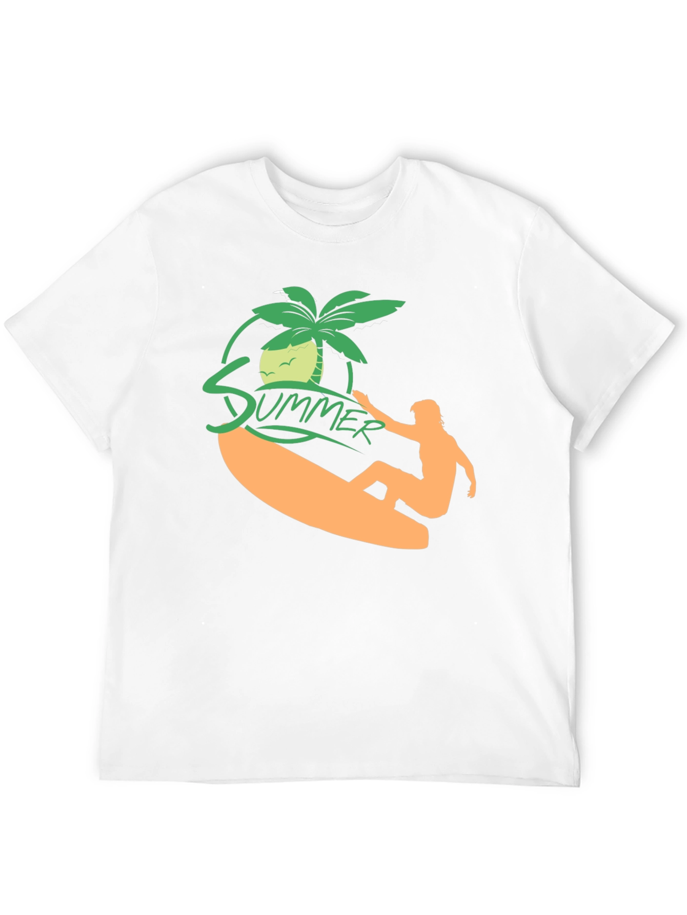 Black Summer Surf T-Shirt - Black view 12