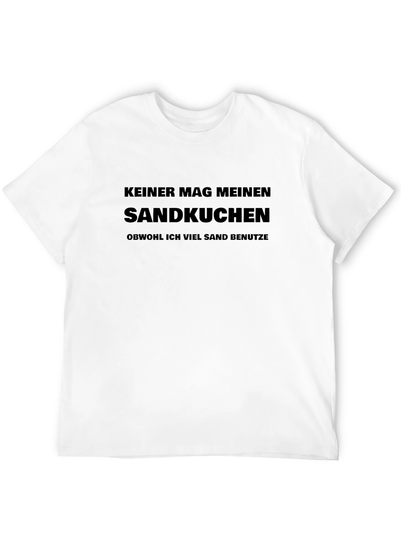 Black Sandkuchen Novelty T-Shirt view 12