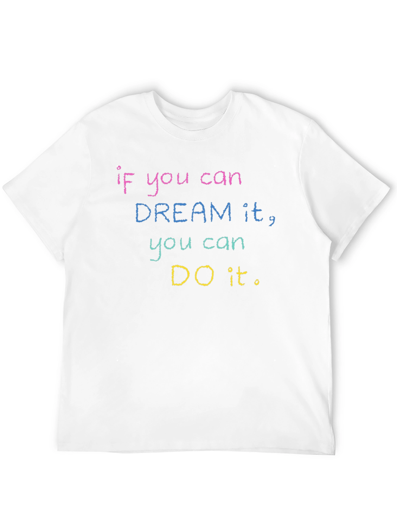Black Dream It, Do It T-Shirt Motivational Graphic Tee view 12