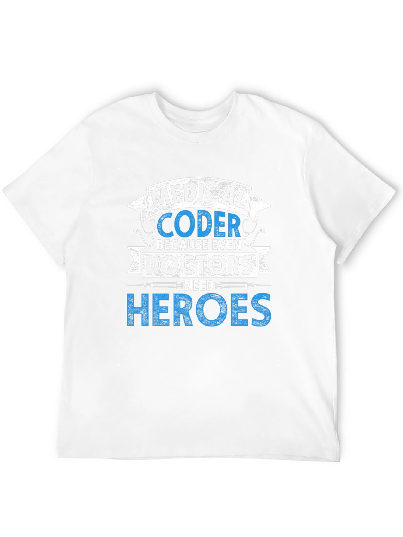 Black Medical Coder Hero T-Shirt view 12