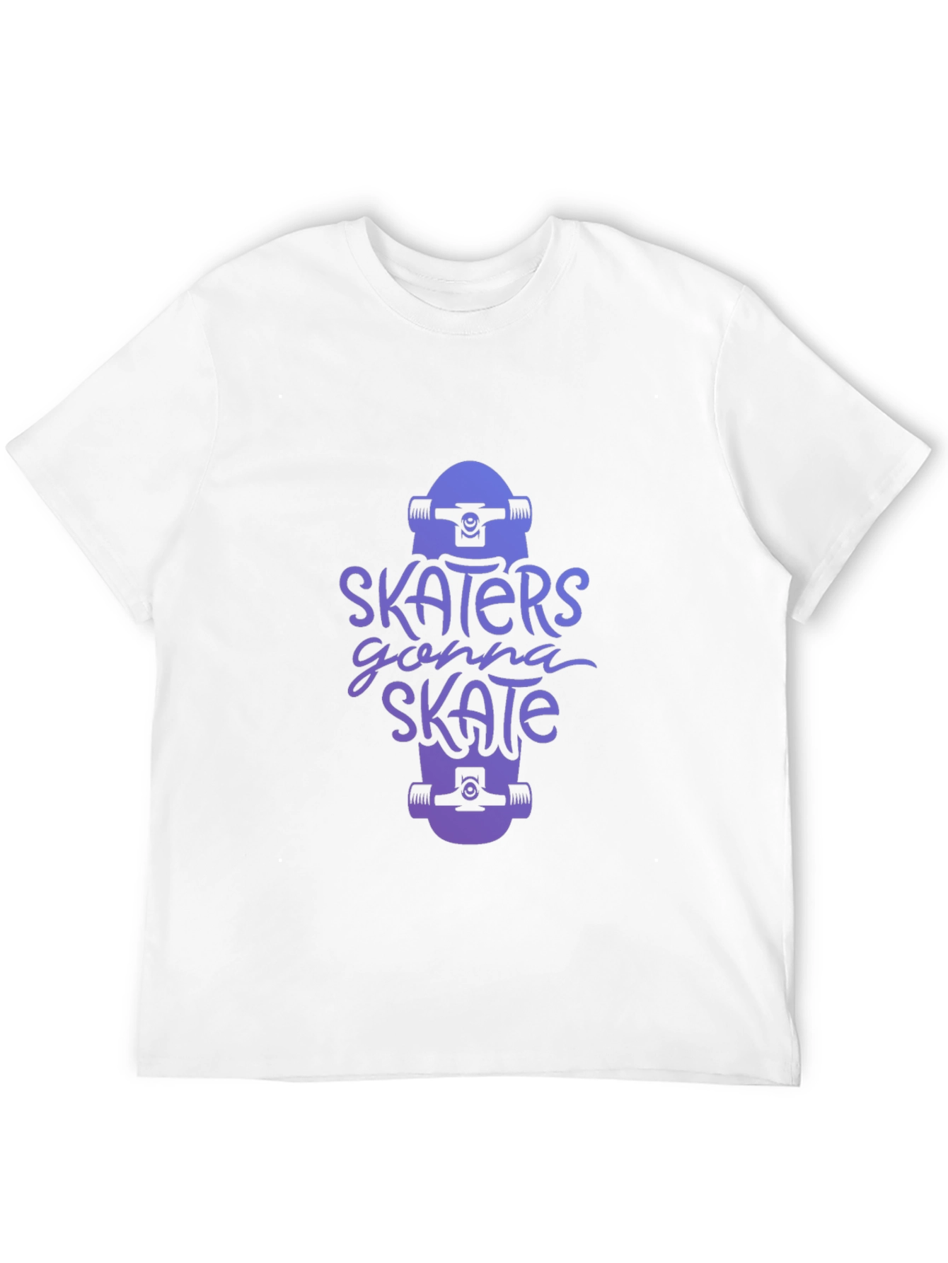 Black Skater Style Graphic Tee - Gonna Skate view 12