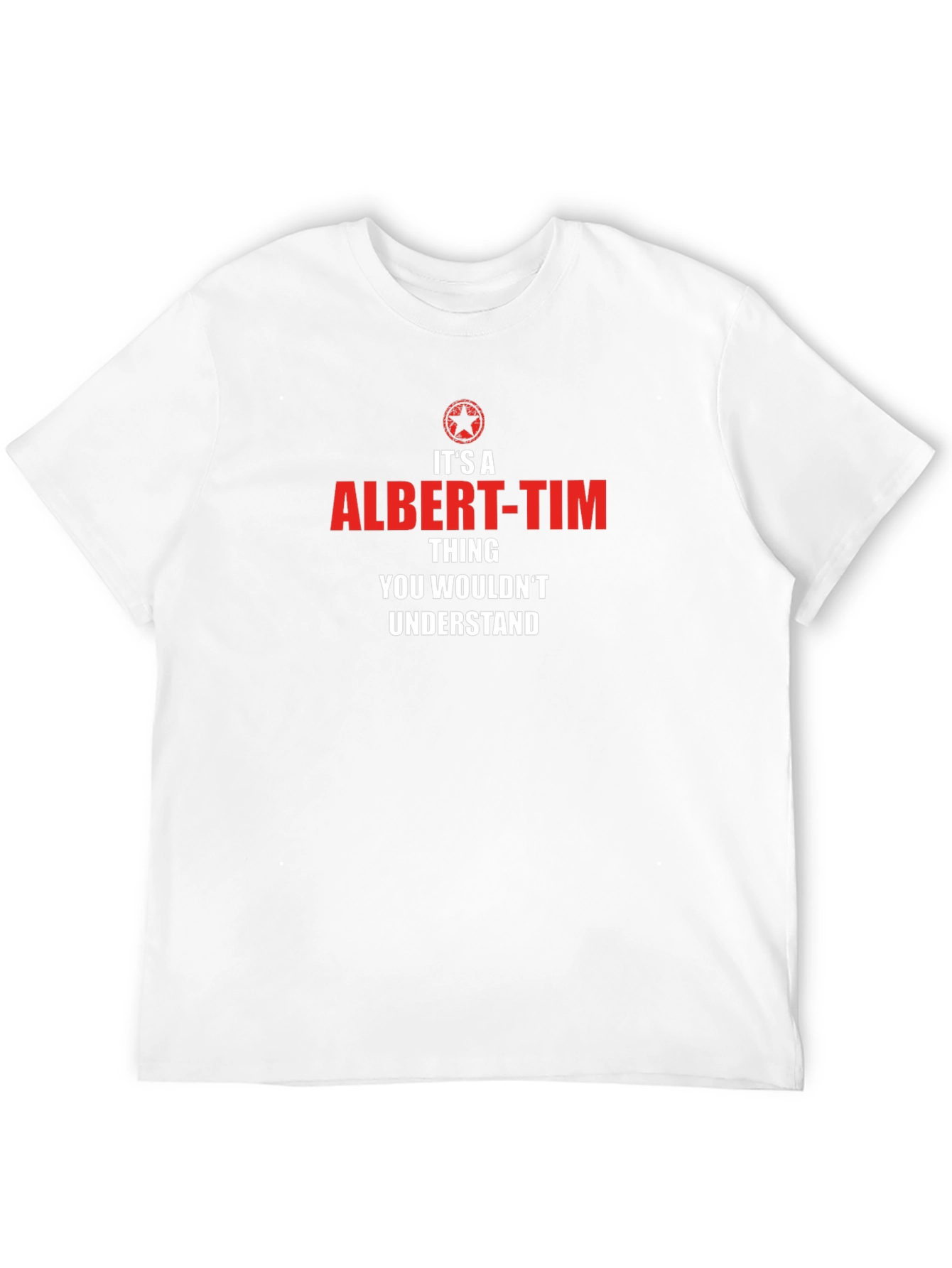Black Albert-Tim Thing Graphic T-Shirt - Unique Gift Idea view 12