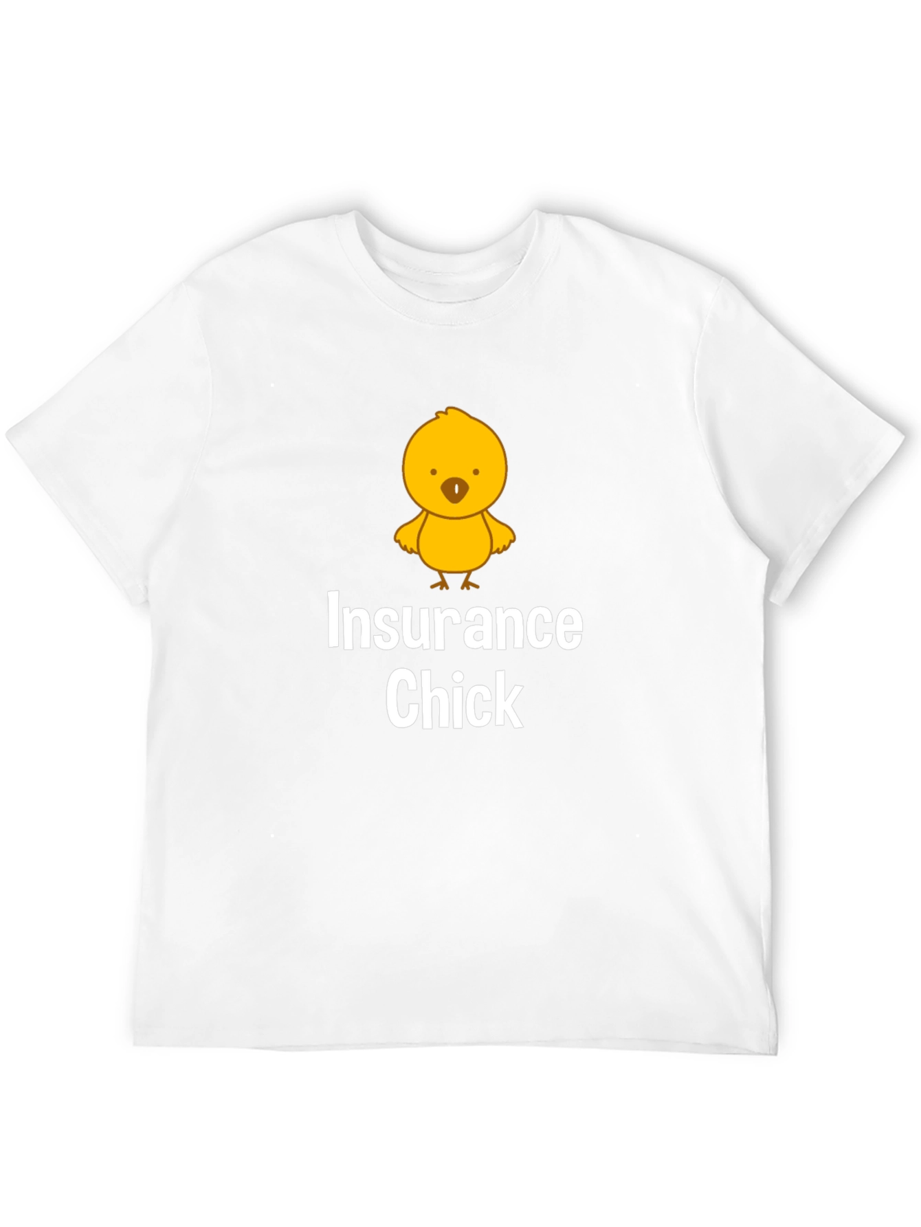 Black Insurance Chick T-Shirt - Funny & Unique Design view 12