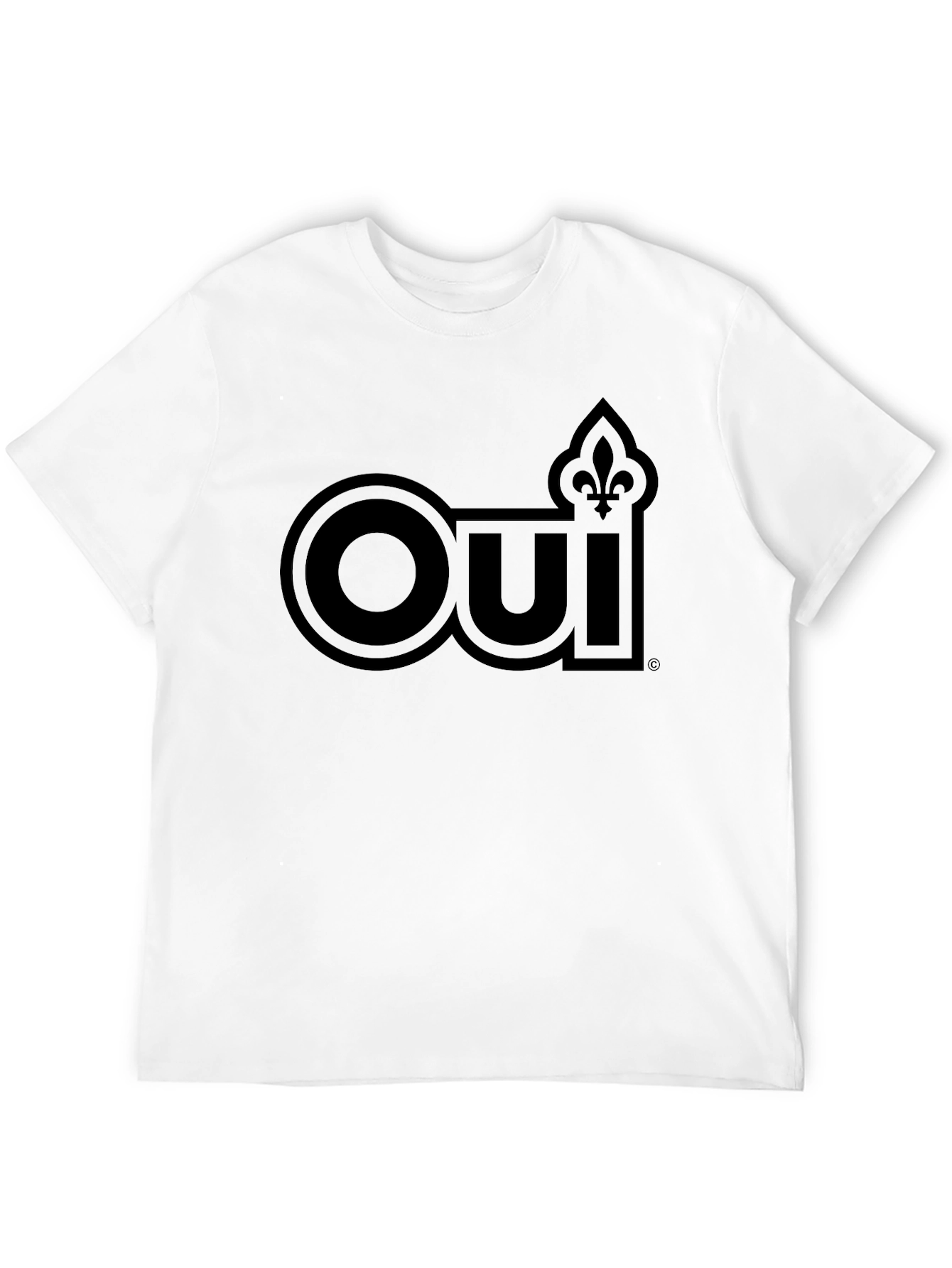Black Oui Graphic T-Shirt - Stylish Black Tee view 12
