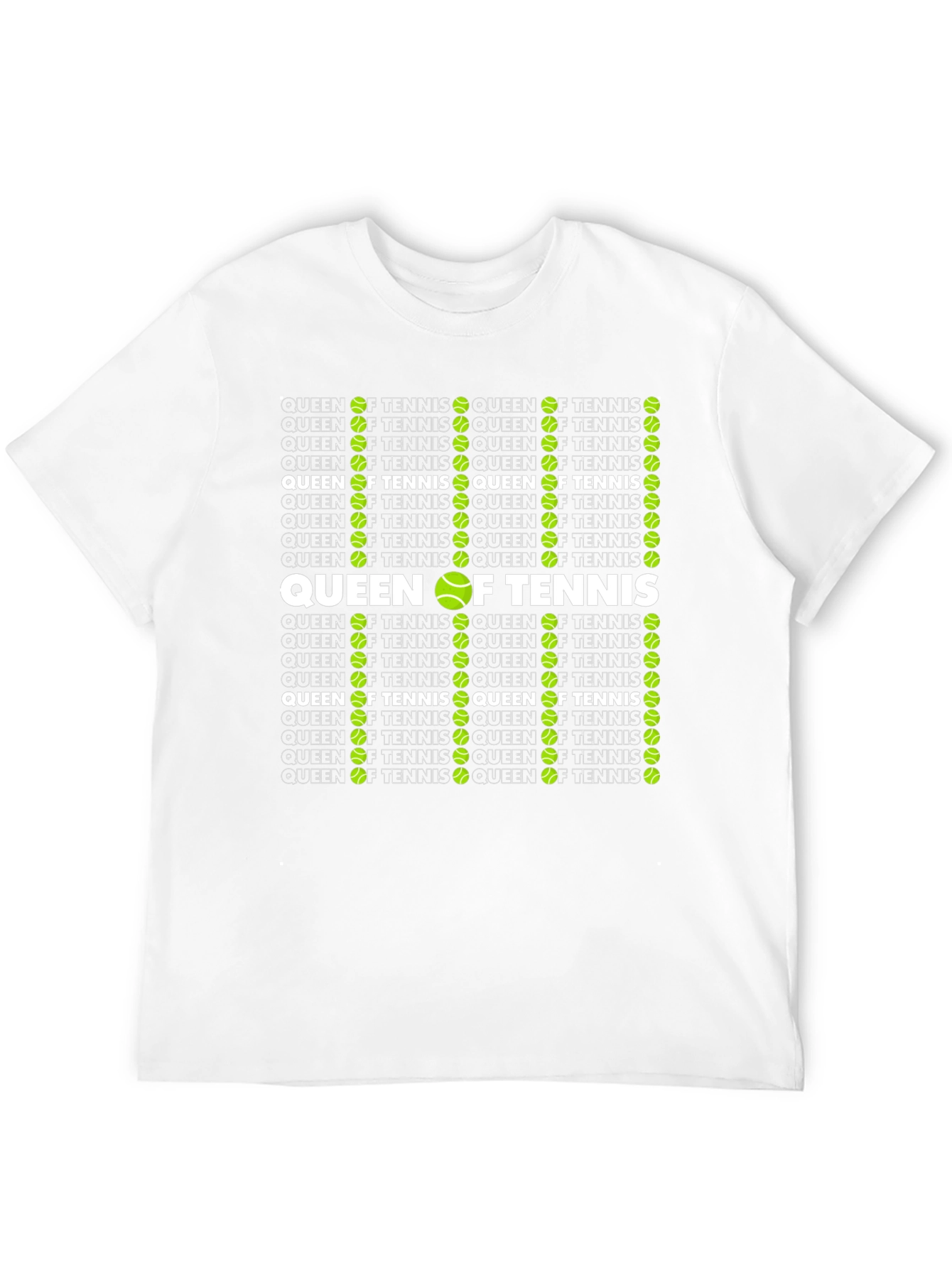 Black Queen of Tennis Graphic Tee view 12