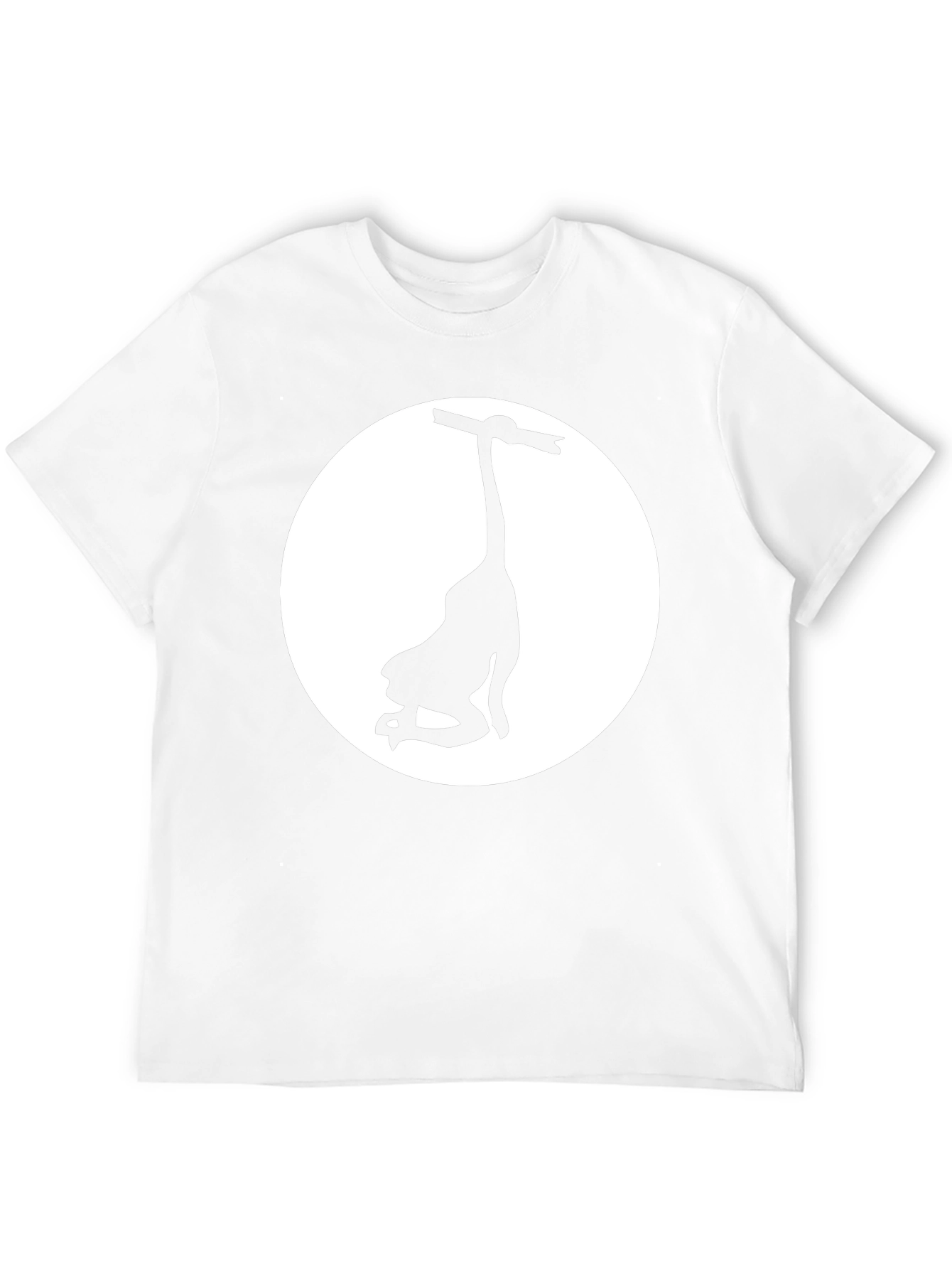 Black Unique Graphic Tee: Hang in There Design view 12