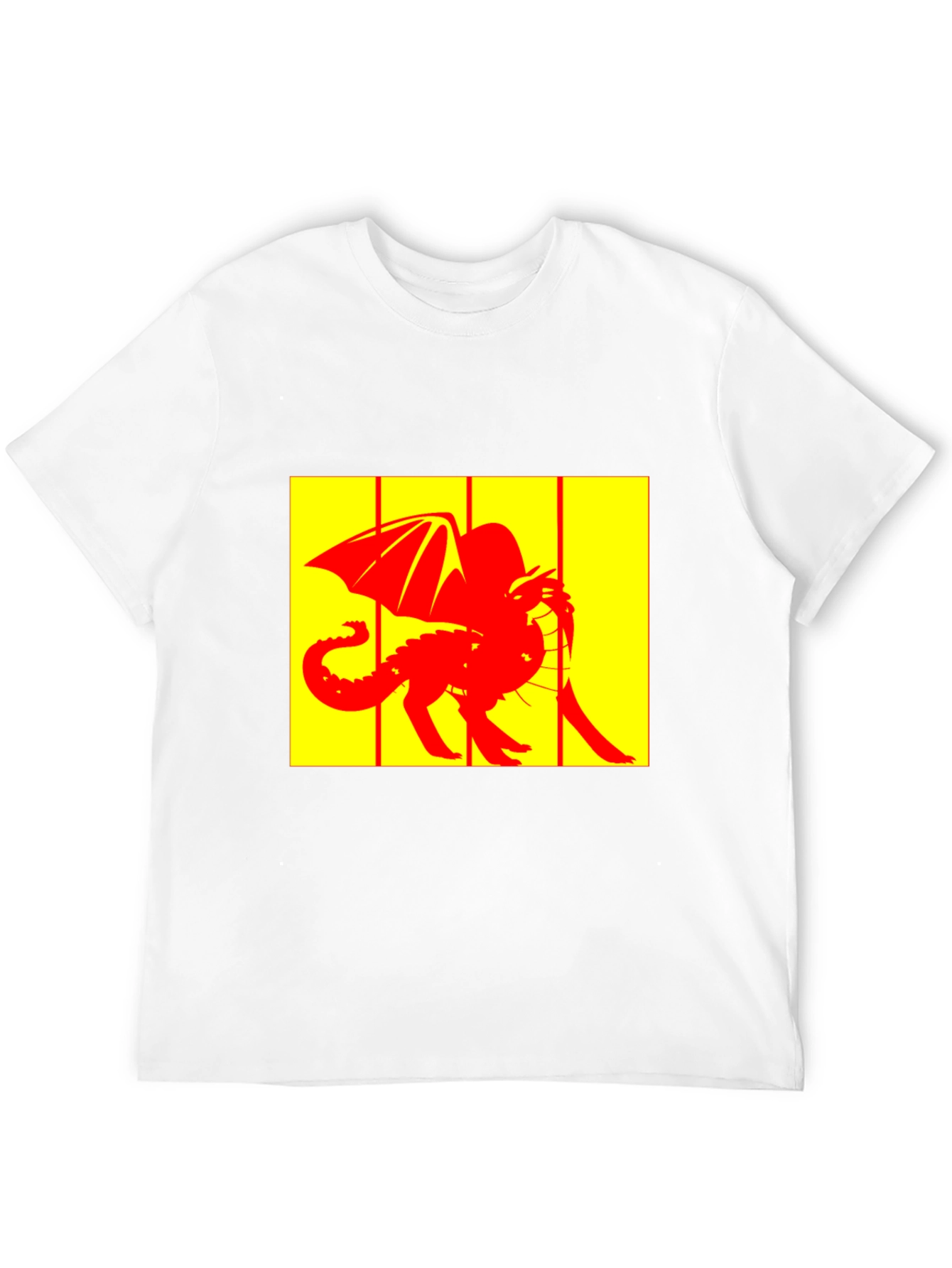 Red Dragon Graphic Black T-Shirt - 12