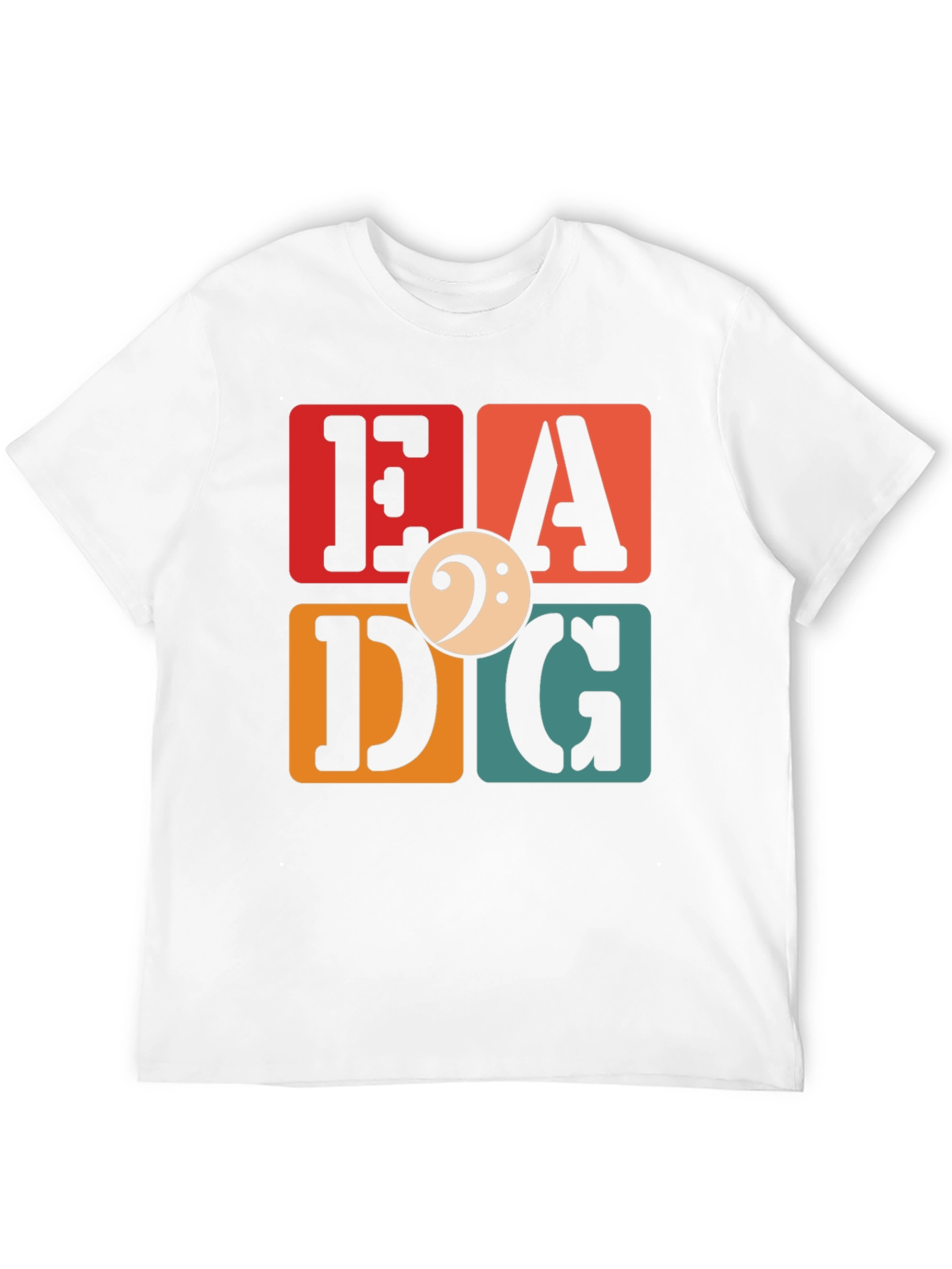 Black EADG Retro Bassist T-Shirt view 12