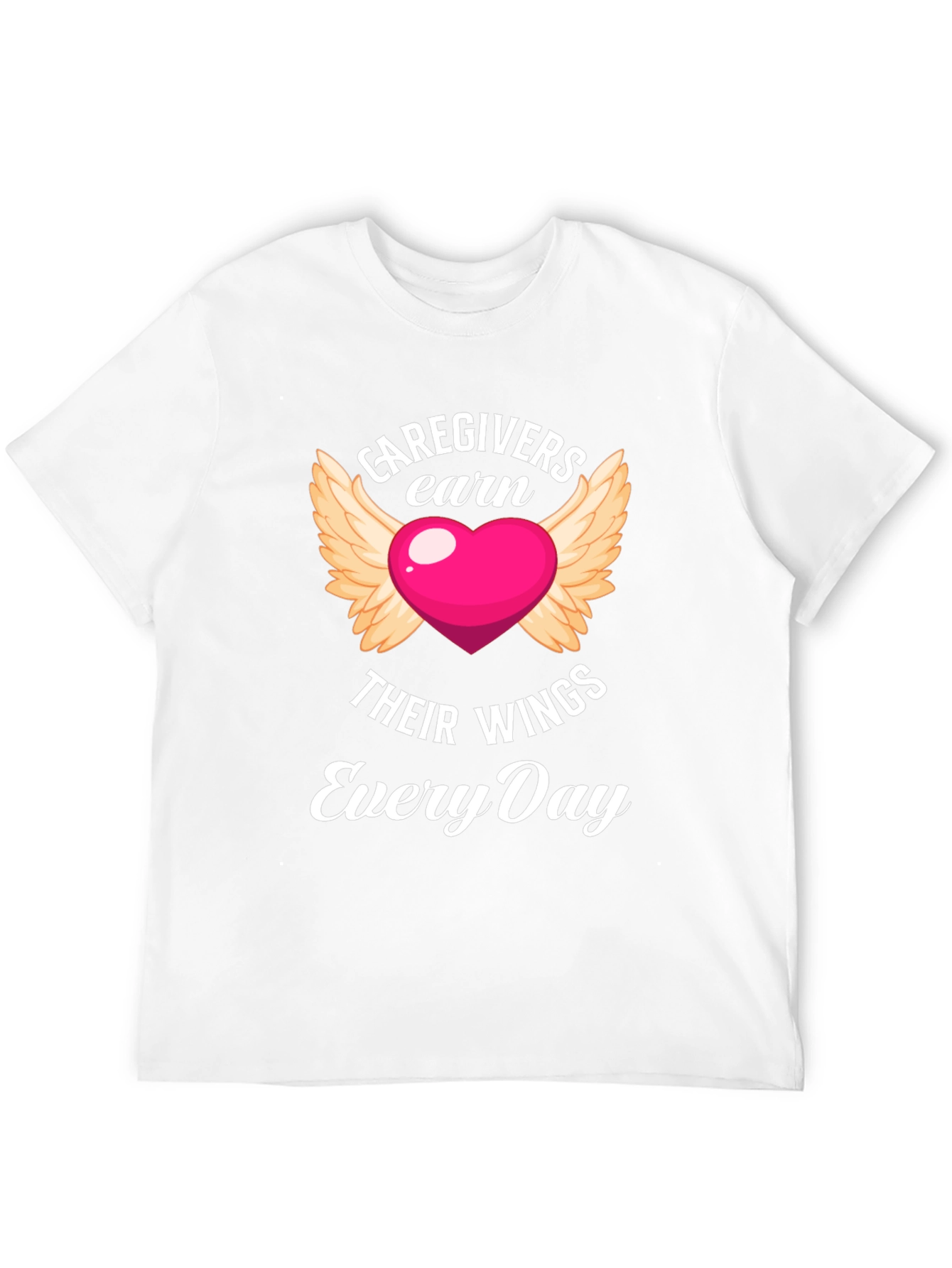 Black Caregivers Earn Their Wings T-Shirt view 12