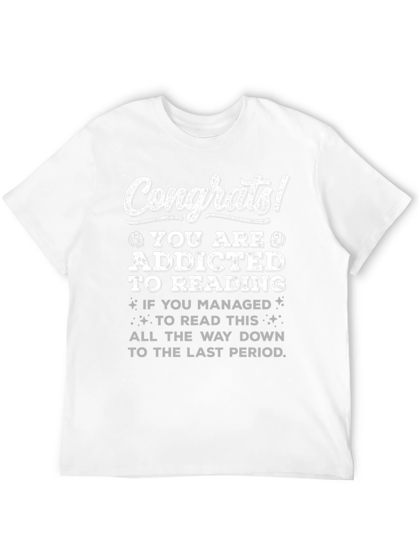 Black Addicted to Reading T-Shirt view 12