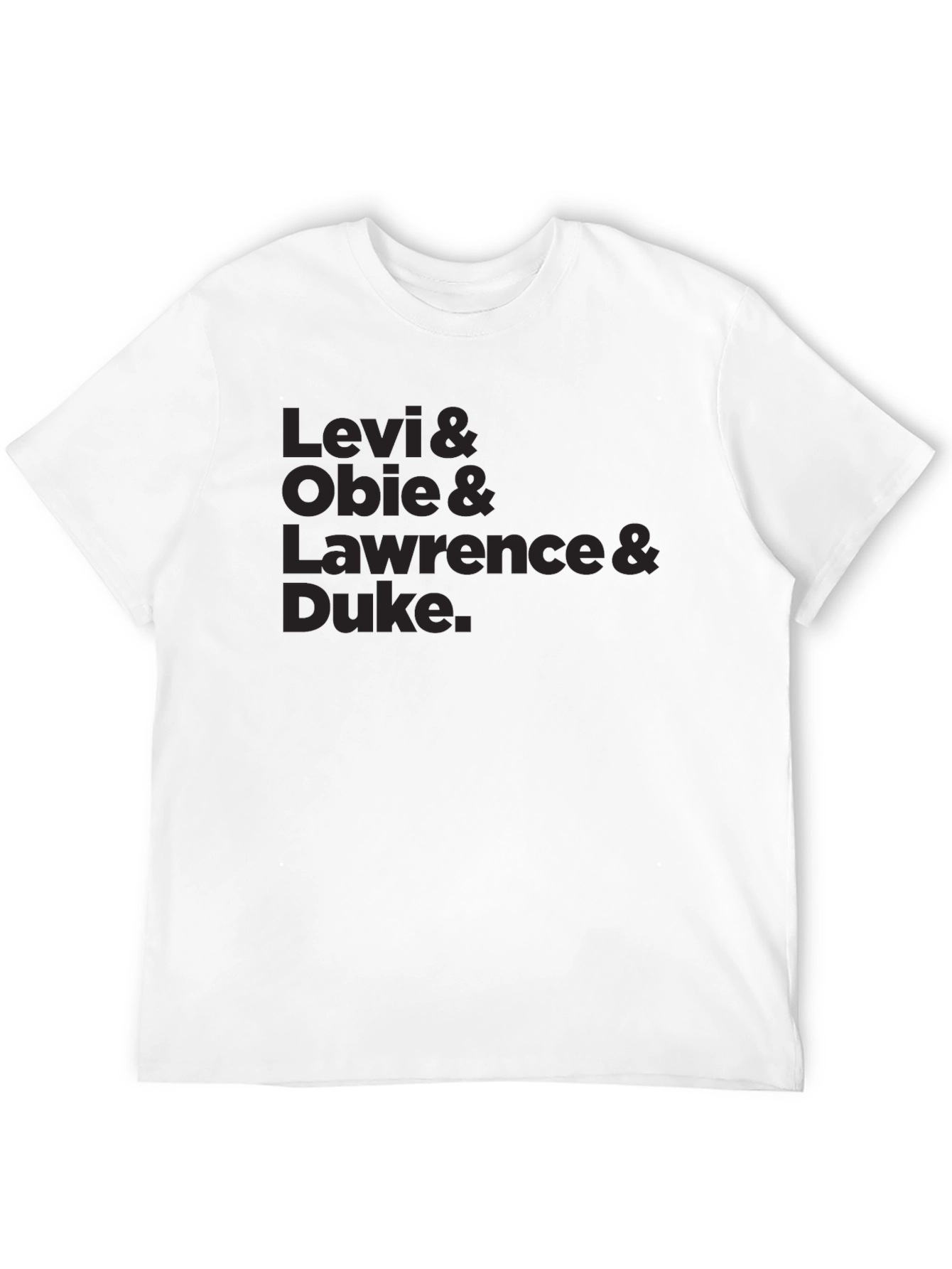Black Levi Obie Lawrence Duke T-Shirt view 12