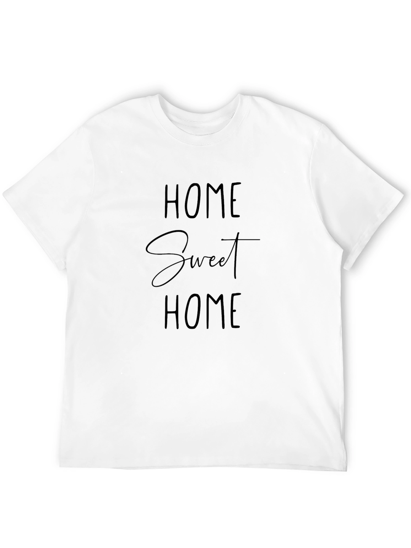 Black Home Sweet Home Black T-Shirt view 12