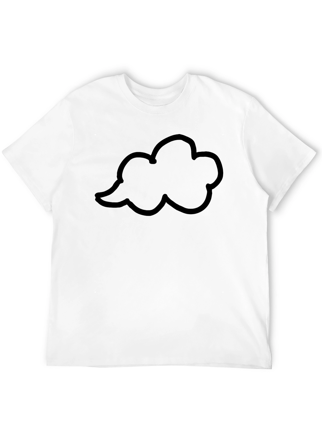 Black Black Cloud T-Shirt - Soft Cotton Blend view 12