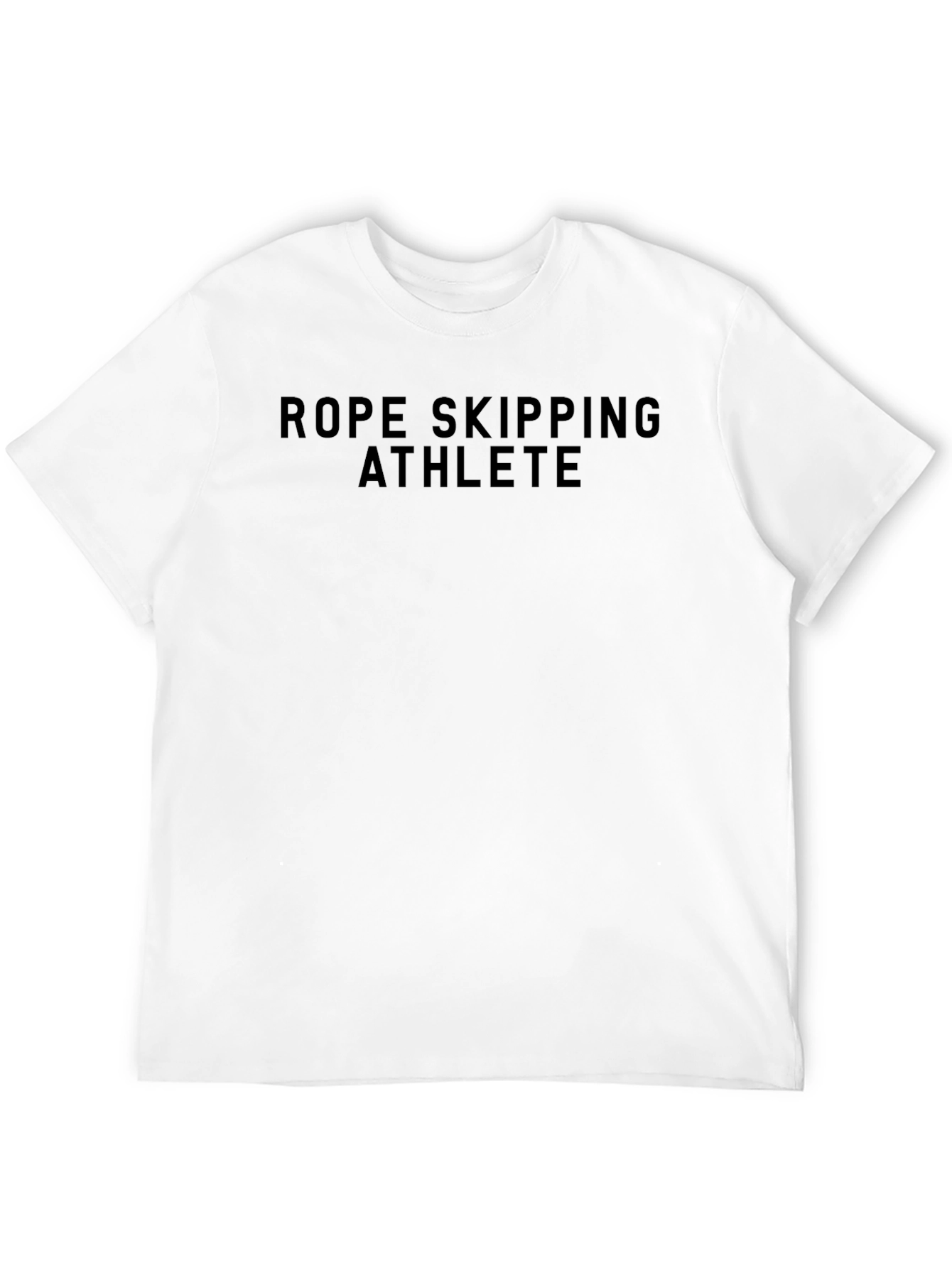 Black Rope Skipping Athlete T-Shirt - Black view 12
