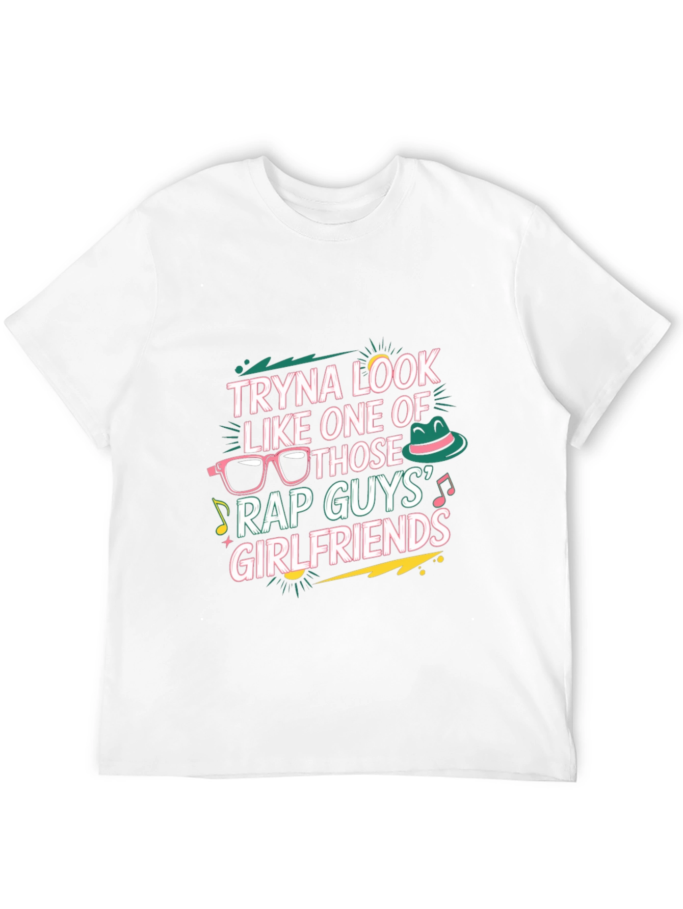 Black Rap Guys' Girlfriends Graphic Tee view 12